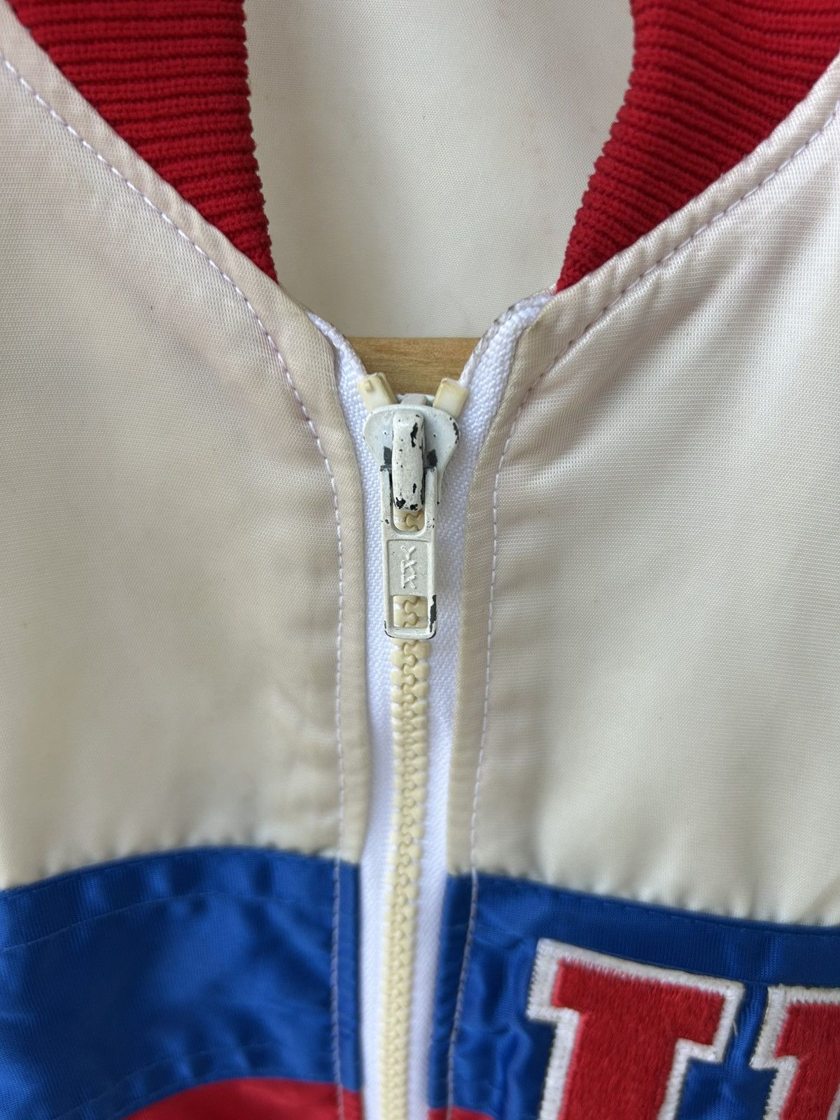 Starter 80’s STARTER Olympic USA Team Nylon Stadium Varsity Jacket Size US L / EU 52-54 / 3 - 16 Thumbnail