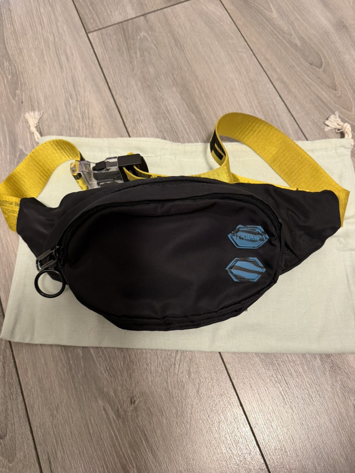 Off-White Off-White black nylon belt bag Size ONE SIZE - 5 Thumbnail