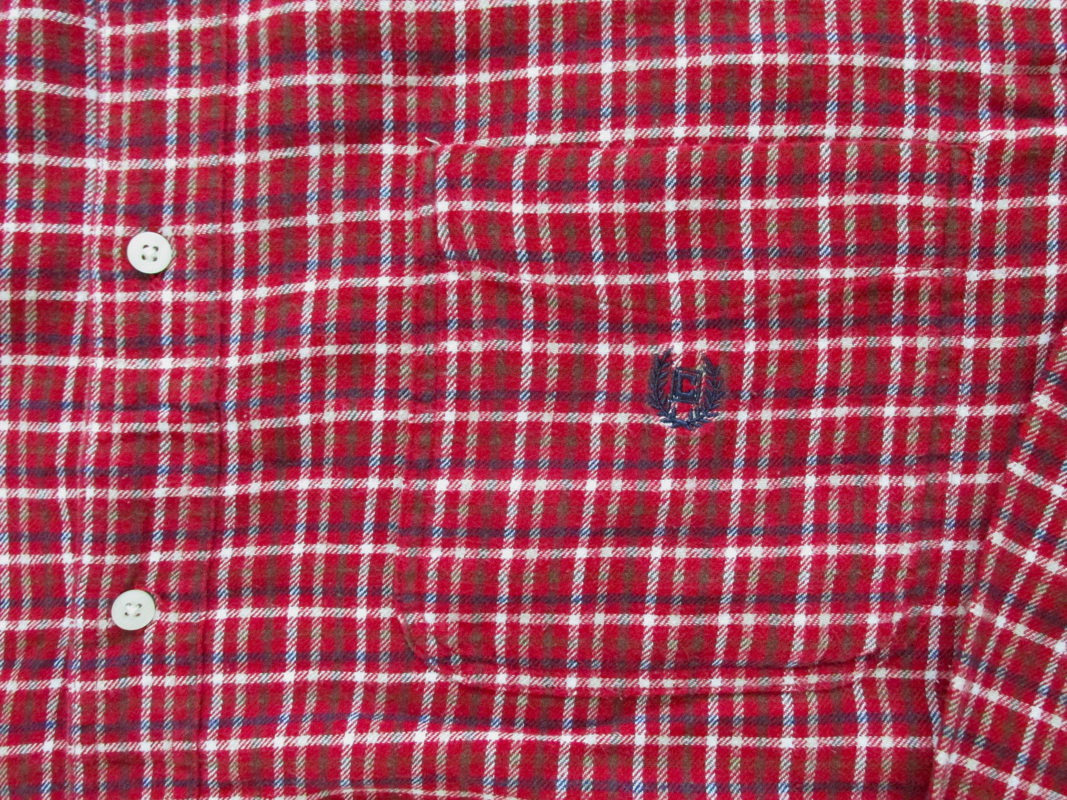 Chaps Chaps Men's Cotton Flannel Shirt Size 3XB Size US XXL / EU 58 / 5 - 3 Thumbnail