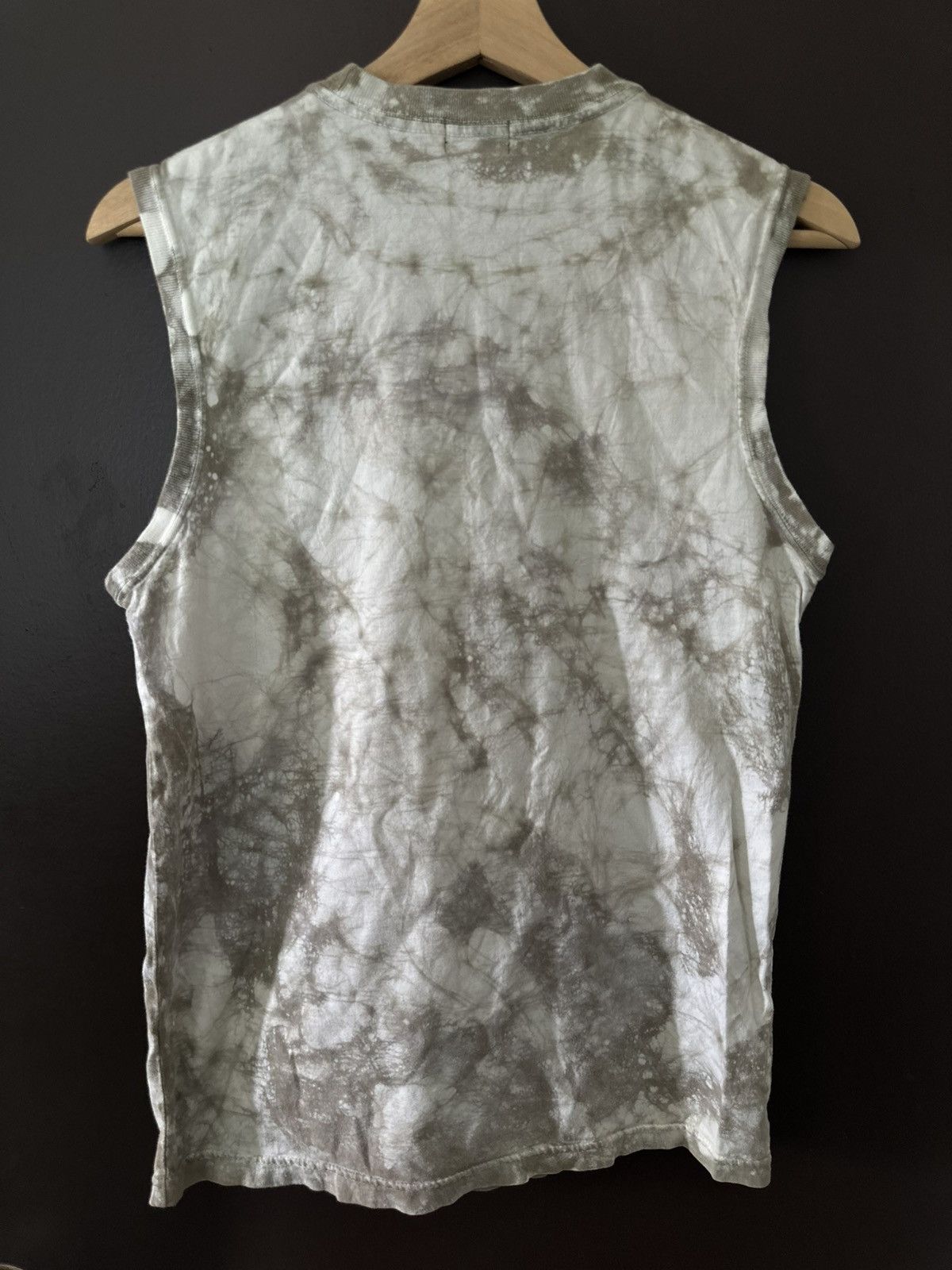 Japanese Brand 1990 - Movin Japan Mr Ronald•B Acid Wash Sleeveless Shirt Size US M / EU 48-50 / 2 - 8 Thumbnail