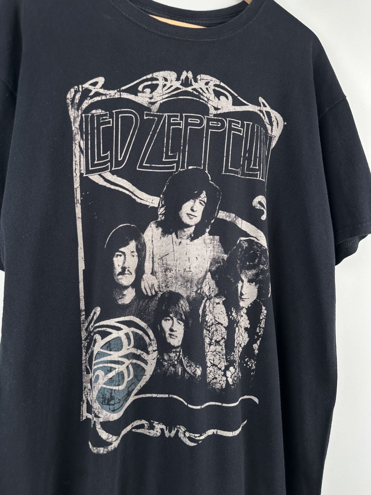 Band Tees 90s Vintage Ed Zeppelin Print Logo Tee Size US L / EU 52-54 / 3 - 2 Thumbnail