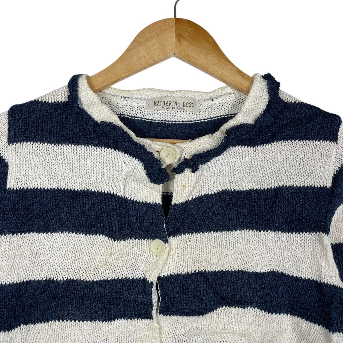 Vintage Vintage Katharine Ross Japan Cardigan Knitwear Sweater Size S / US 4 / IT 40 - 3 Thumbnail