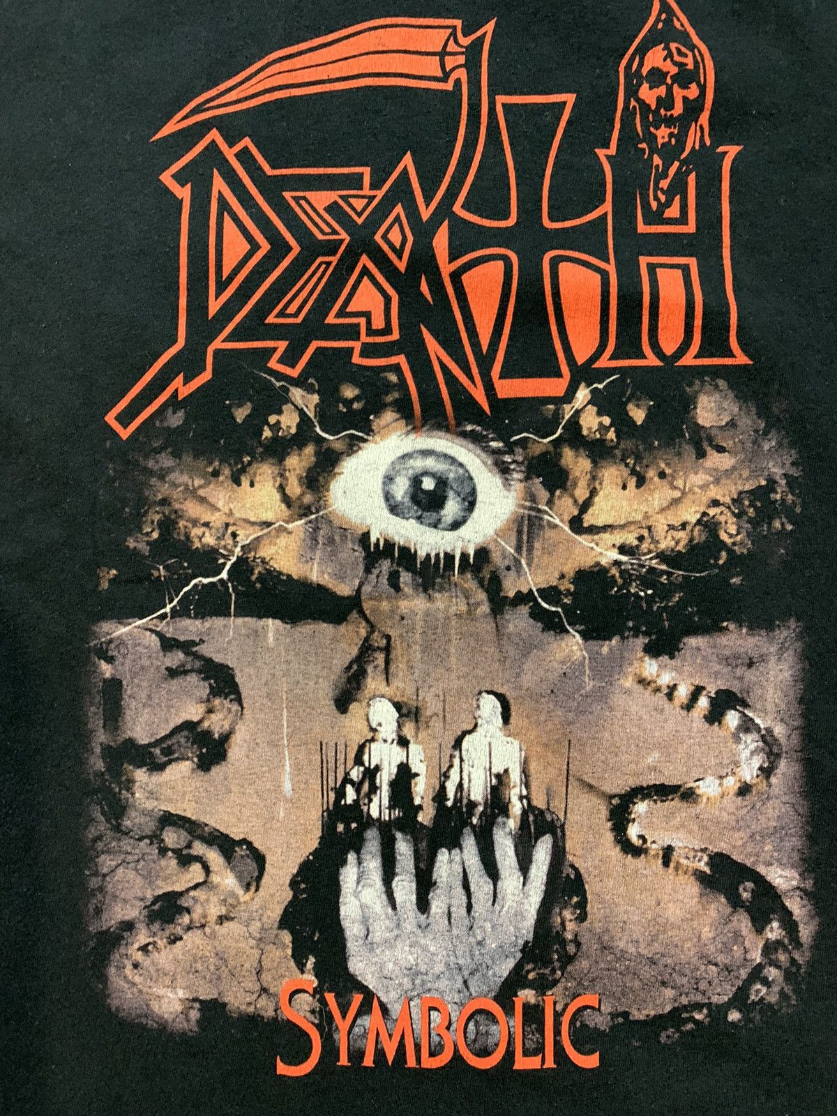 Band Tees × Vintage DEATH 2000’s SYMBOLIC Vintage Tour Metal Band T-Shirt Size US L / EU 52-54 / 3 - 2 Thumbnail