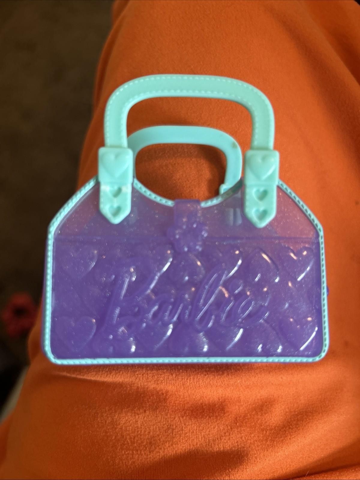 Designer Barbie 2018 Handbag Pet Carrier Hard Plastic Purple, Blue Size ONE SIZE - 3 Thumbnail