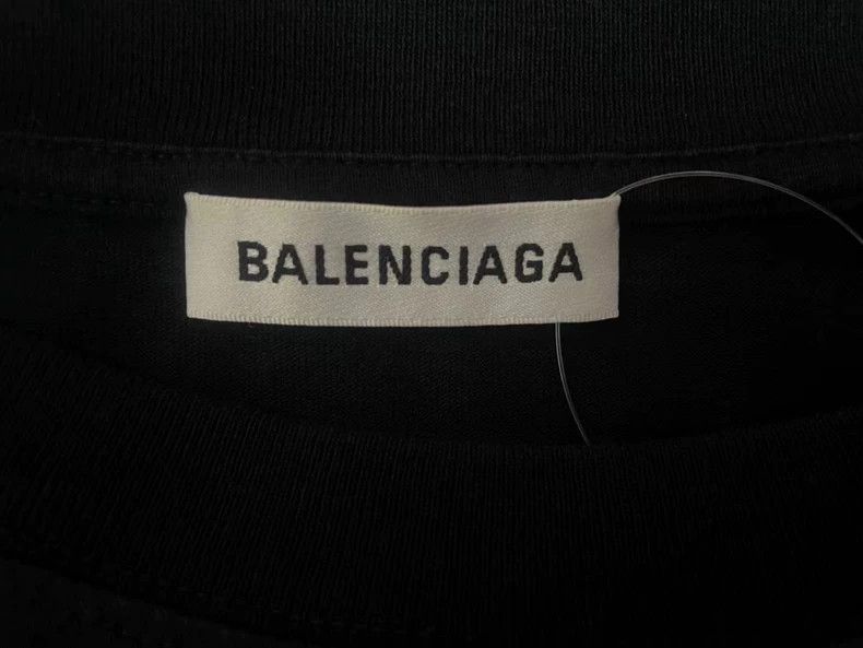 Balenciaga Balenciaga I Love Electronic Music Embroidered Logo Black Size US M / EU 48-50 / 2 - 4 Thumbnail