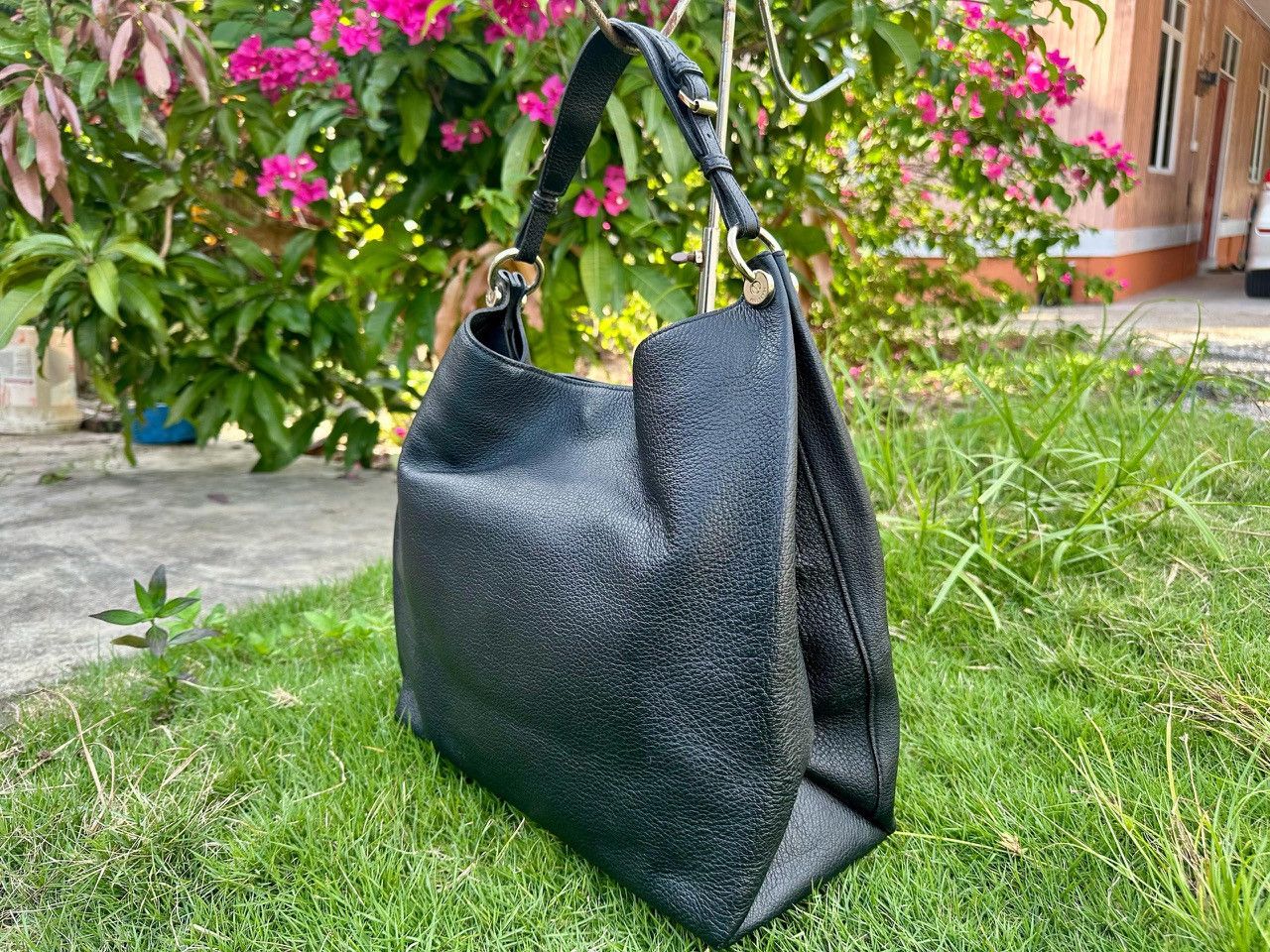 Mulberry Authentic Mulberry Freya Large Black Goat Printed Calf Bag Size ONE SIZE - 3 Thumbnail