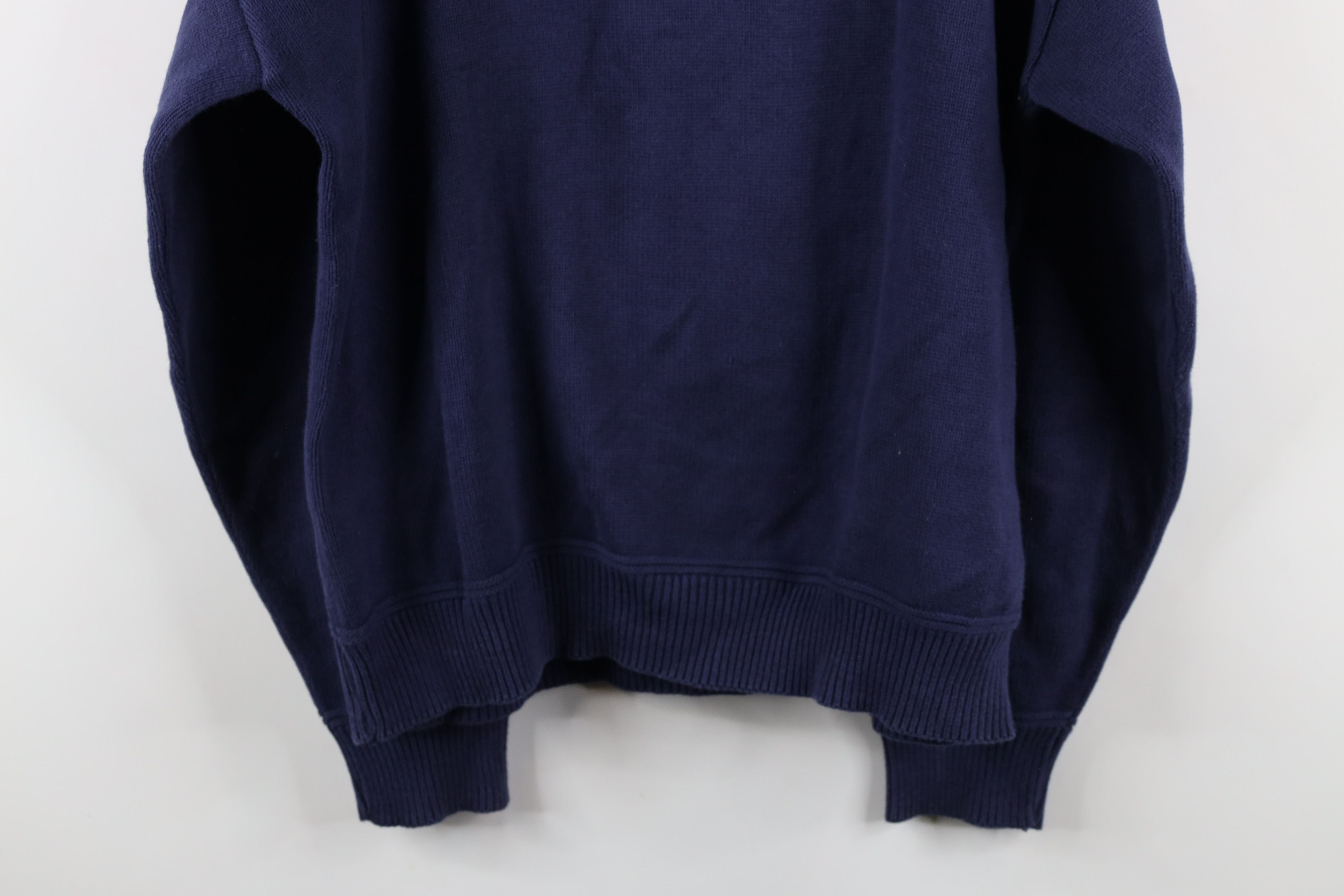 Vintage Vintage 90s Streetwear Cotton Knit Crewneck Sweater USA Size US XXL / EU 58 / 5 - 12 Thumbnail