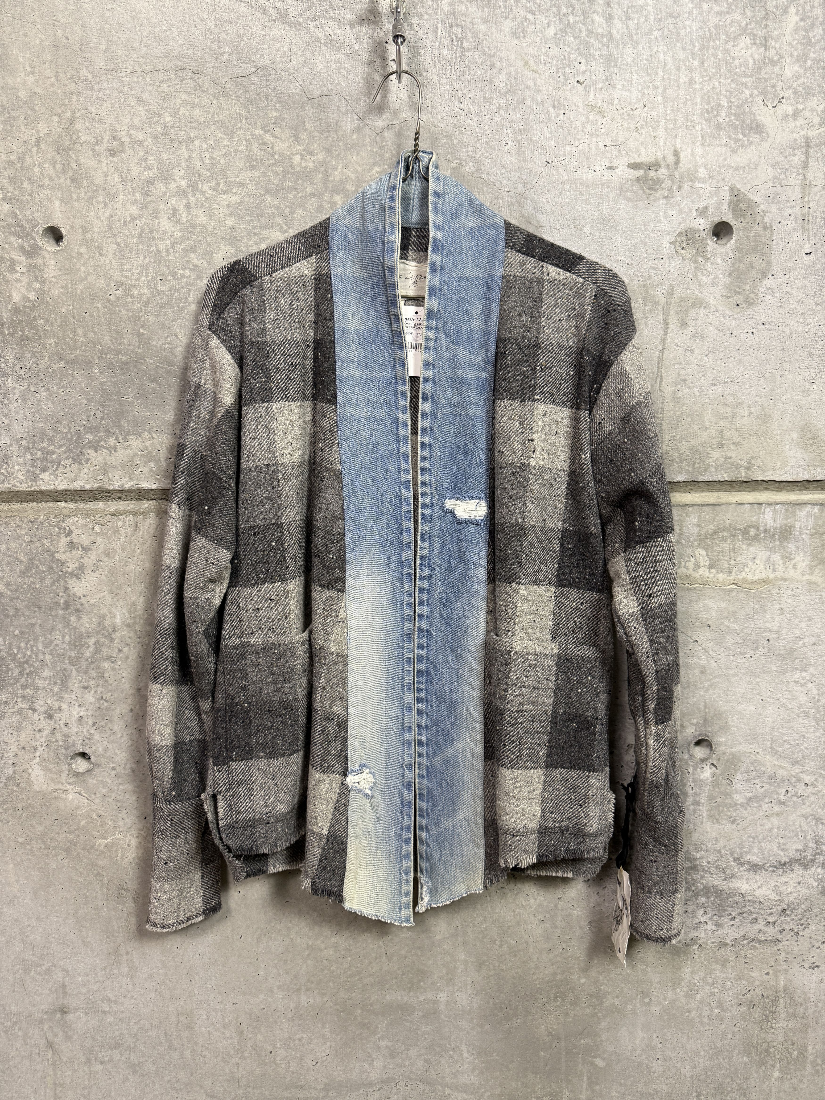 Greg Lauren Greg Lauren Graphite Buffalo Check GL1 Size US S / EU 44-46 / 1 - 3 Thumbnail
