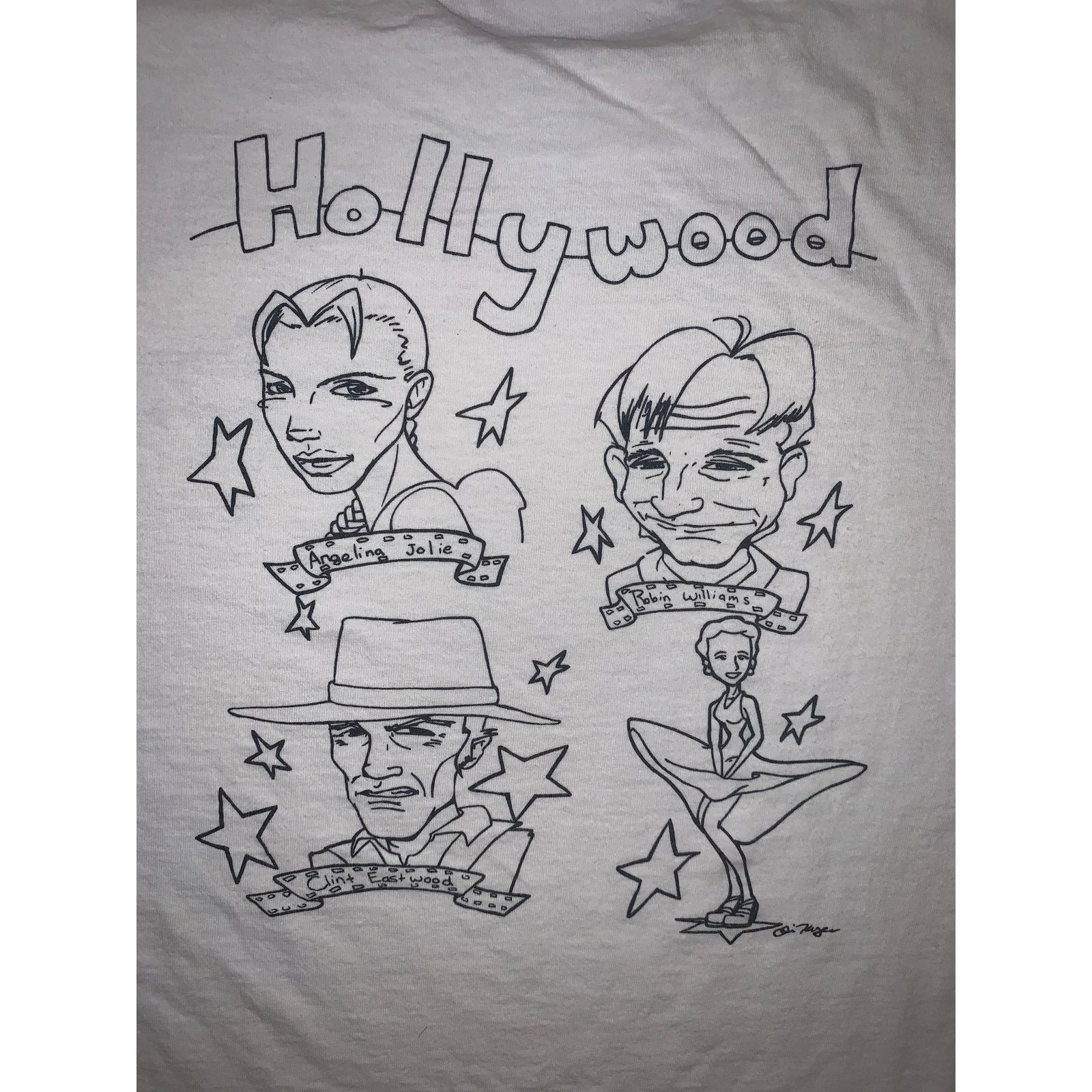 Other × Vintage Vintage 2003 Prom T Shirt Hollywood Theme White XL School Size US XL / EU 56 / 4 - 1 Thumbnail