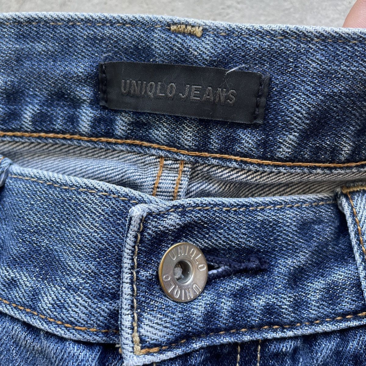 Japanese Brand Blue Faded Vintage Japanese Brand Jeans Denim Pants W33 Size US 33 - 6 Thumbnail