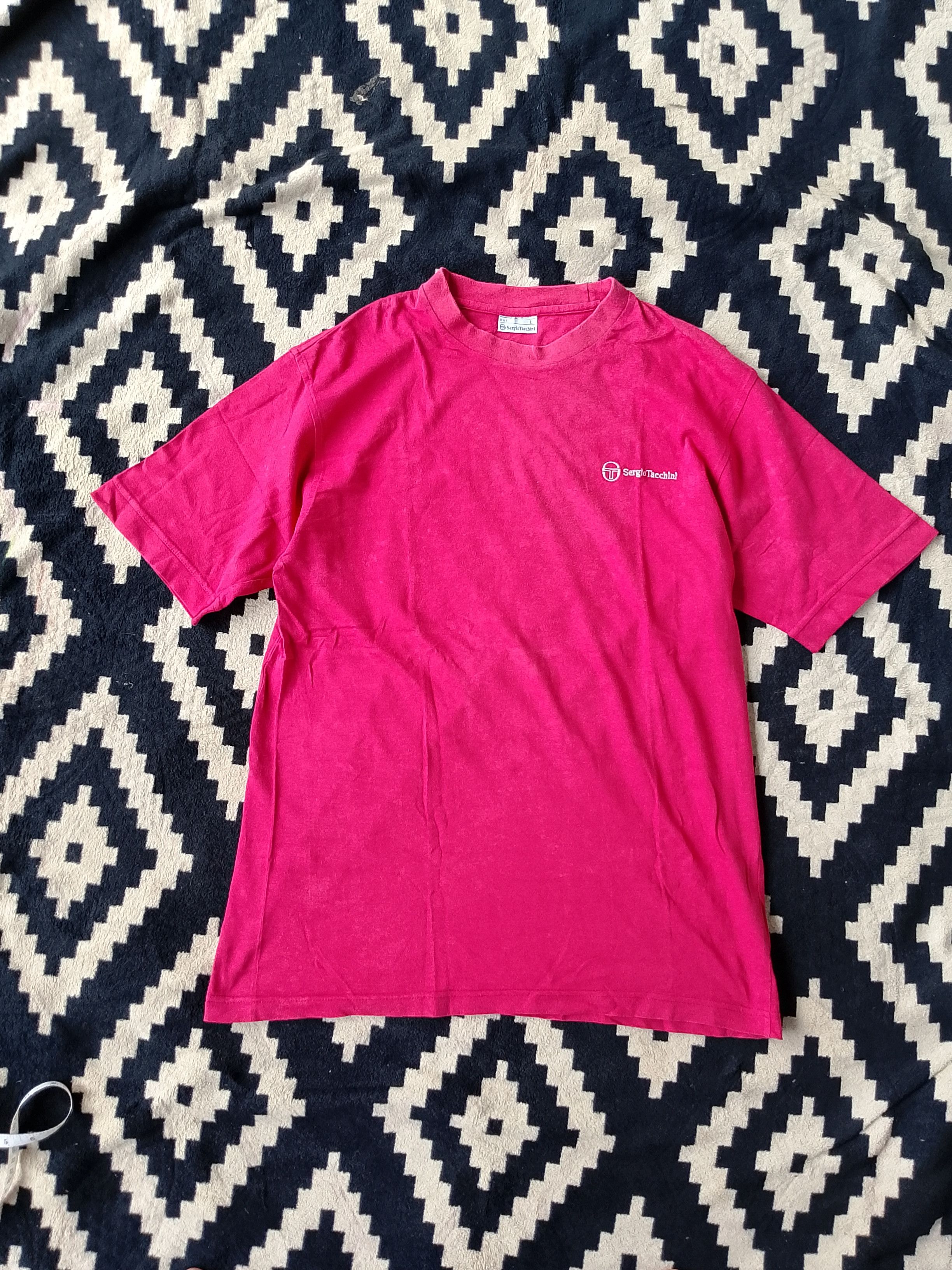 Sergio Tacchini Vintage Sergio Tacchini Classic Casual Clobber T-shirt Size US L / EU 52-54 / 3 - 2 Thumbnail