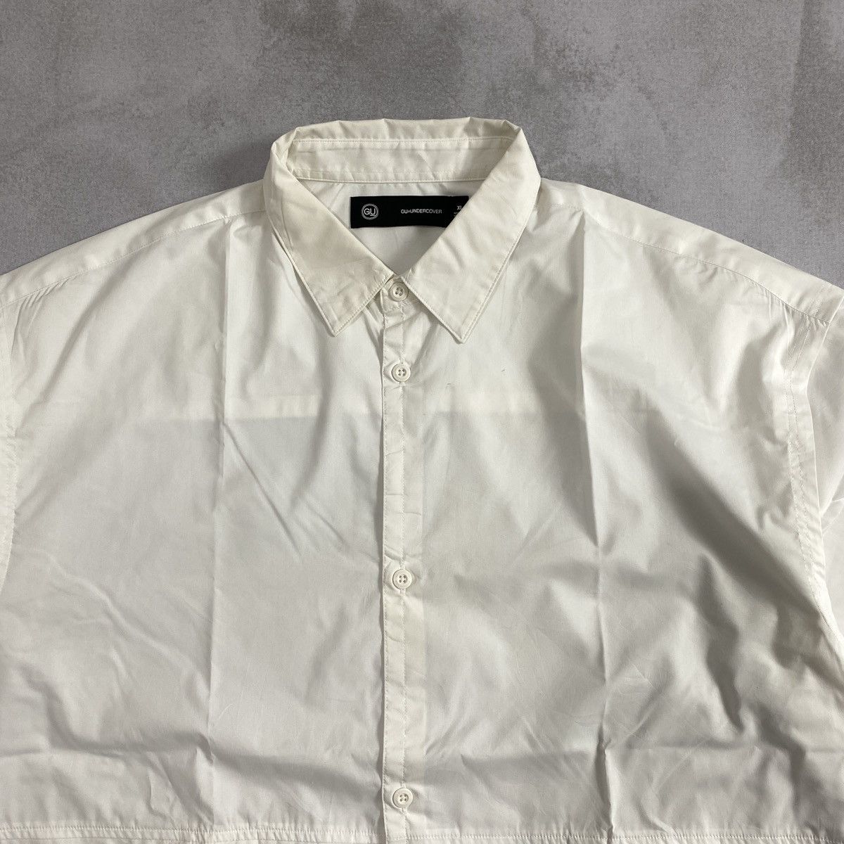 Japanese Brand GU x UNDERCOVER Button Up Shirt Zip Pocket Size US XL / EU 56 / 4 - 3 Thumbnail