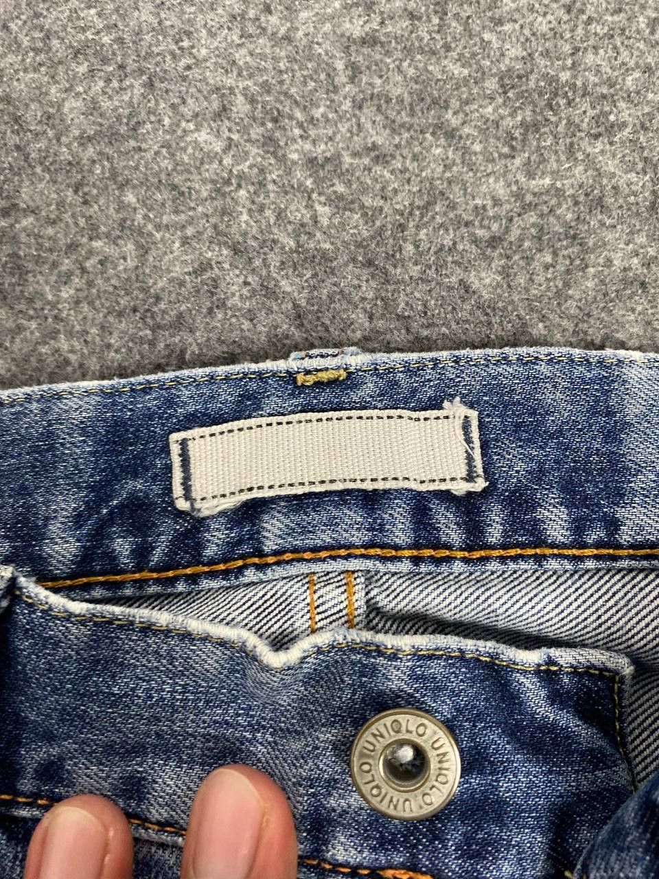 Japanese Brand uniqlo japanese brand selvedge distressed denim nice design Size US 34 / EU 50 - 9 Thumbnail
