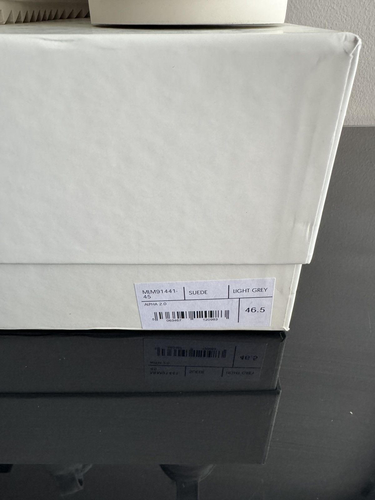 Represent Clo. Represent Clo Alpha 2.0 Light Grey Men Sneakers Size US 13 / EU 46 - 7 Thumbnail