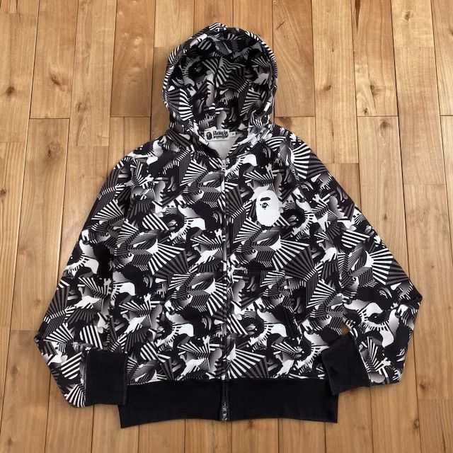 Bape BAPE Dazzle Camo Zip Hoodie a bathing ape NIGO Size US S / EU 44-46 / 1 - 1 Thumbnail