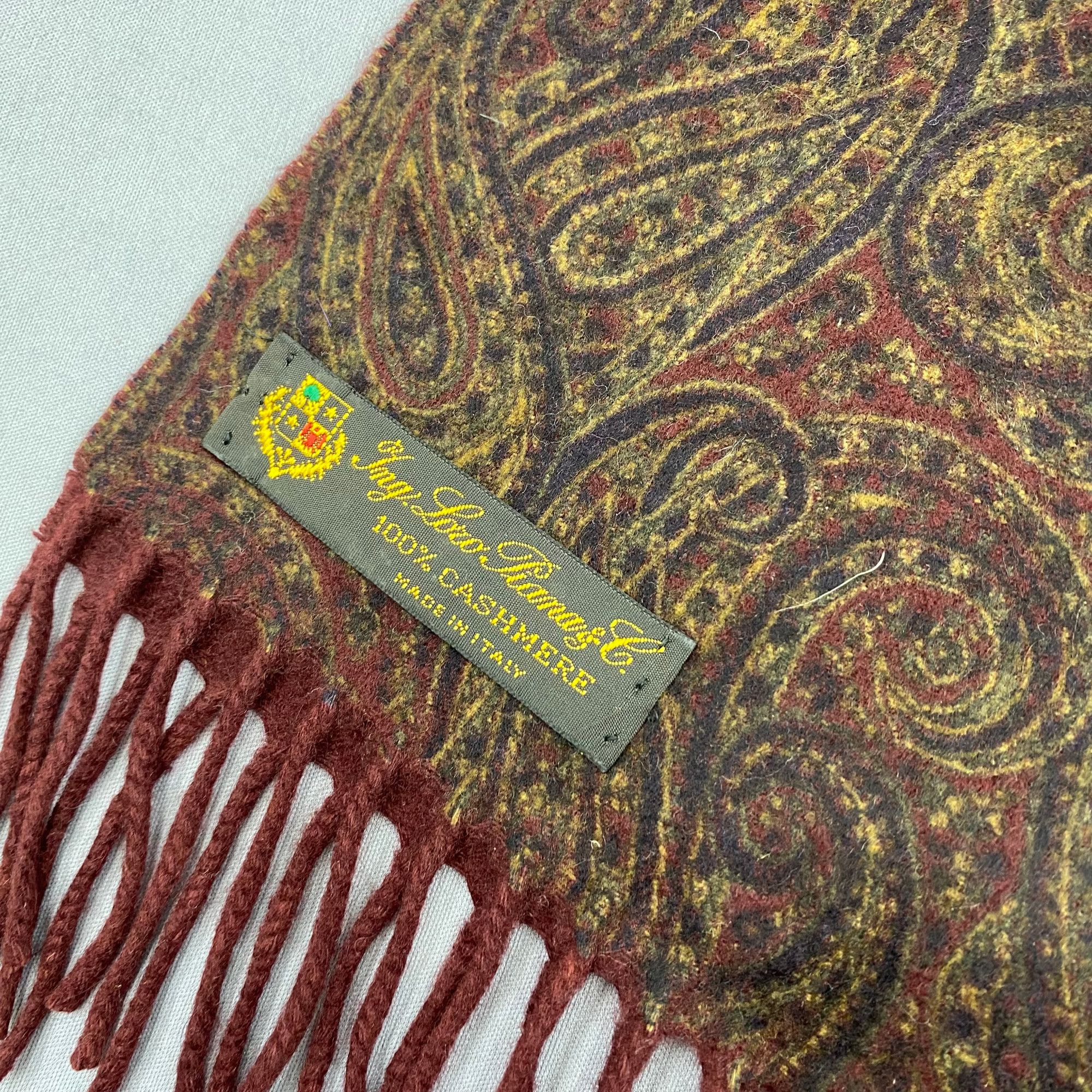 Loro Piana Vintage Loro Piana Scarf Muffler Cashmere Winter 56789 Size ONE SIZE - 5 Thumbnail