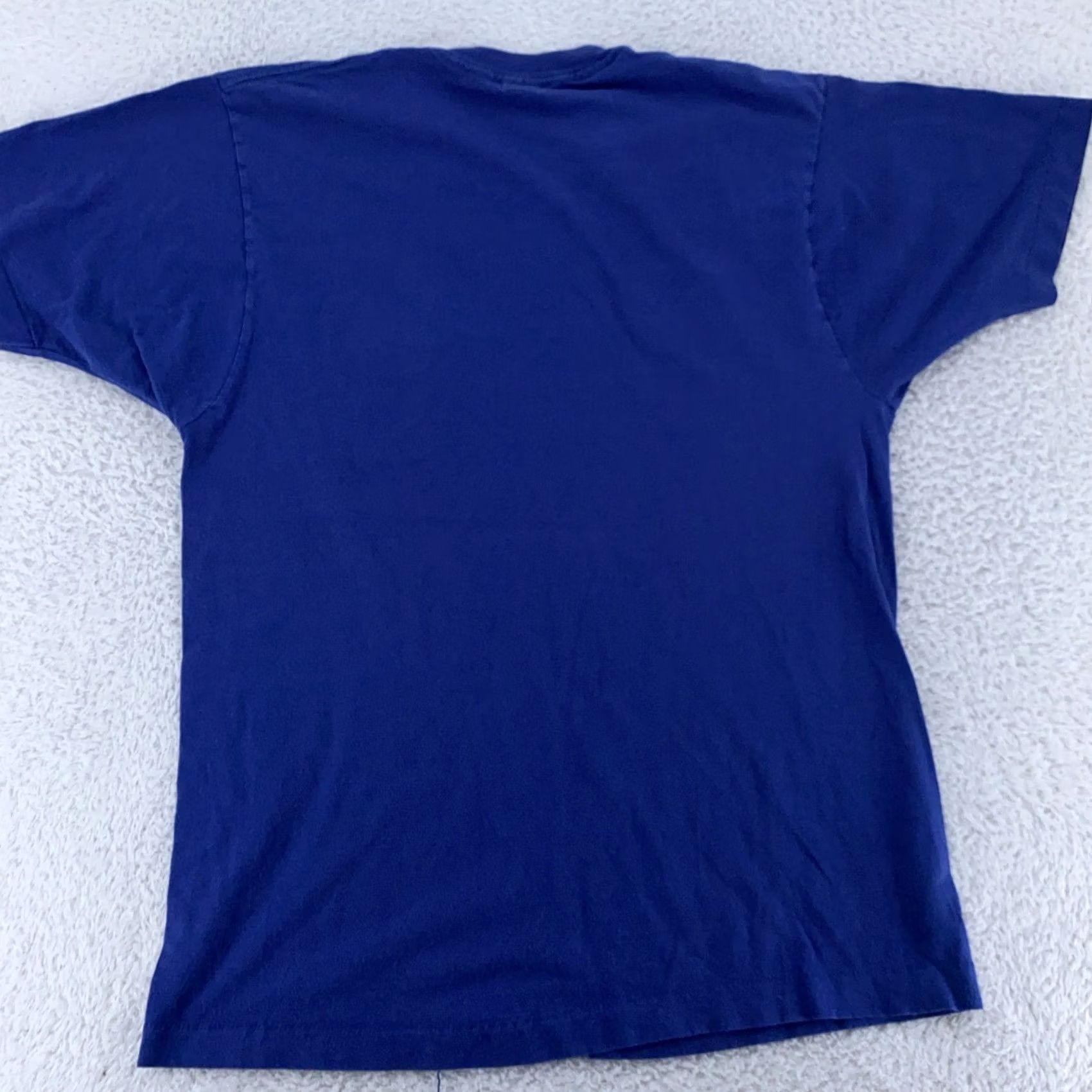 Vintage VINTAGE BVD Shirt M/L Blue Pocket Crewneck Made USA Single Stitch 90s Tee Mens Shirt Blue Pocket Crew Neck Short Sleeve Cotton Vintage 90s Size US M / EU 48-50 / 2 - 4 Thumbnail