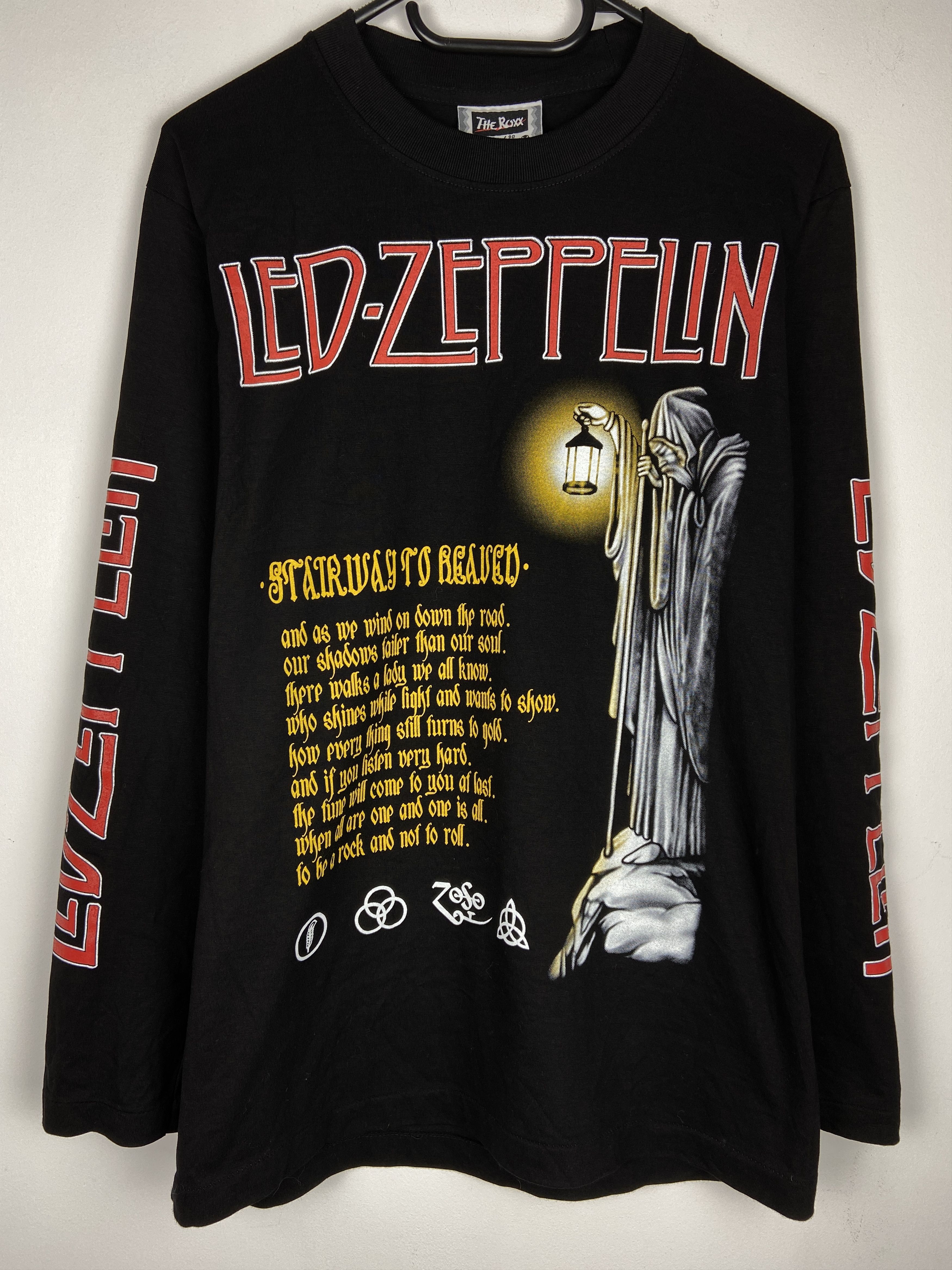 Band Tees Vintage Led Zeppelin Stairway To Heaven L/S T Shirt Tee Size US S / EU 44-46 / 1 - 1 Thumbnail