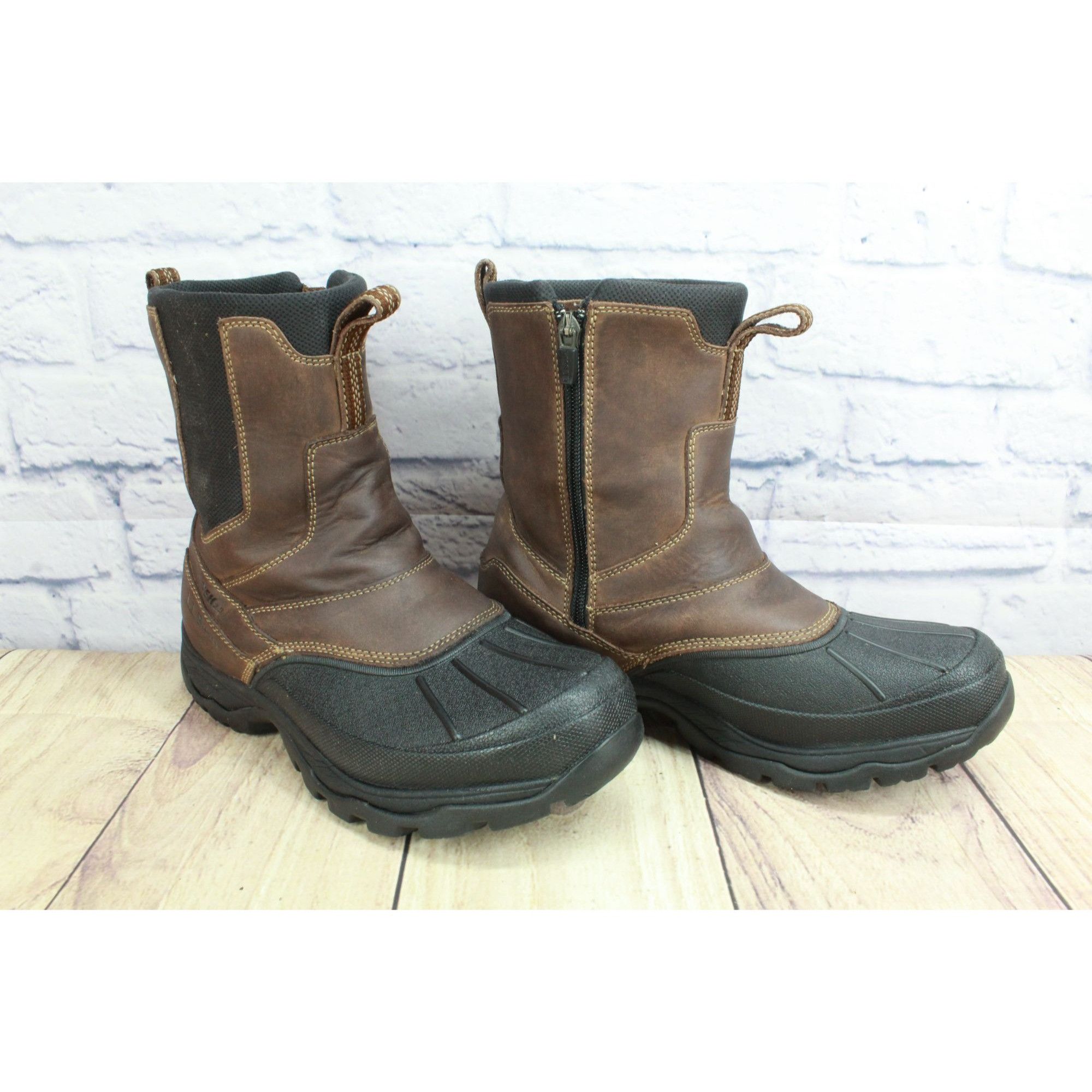 L.L. Bean × Leather LL Bean Storm Chaser Duck Boots Brown Leather Men's Size 7 M Size US 7 / EU 40 - 3 Thumbnail