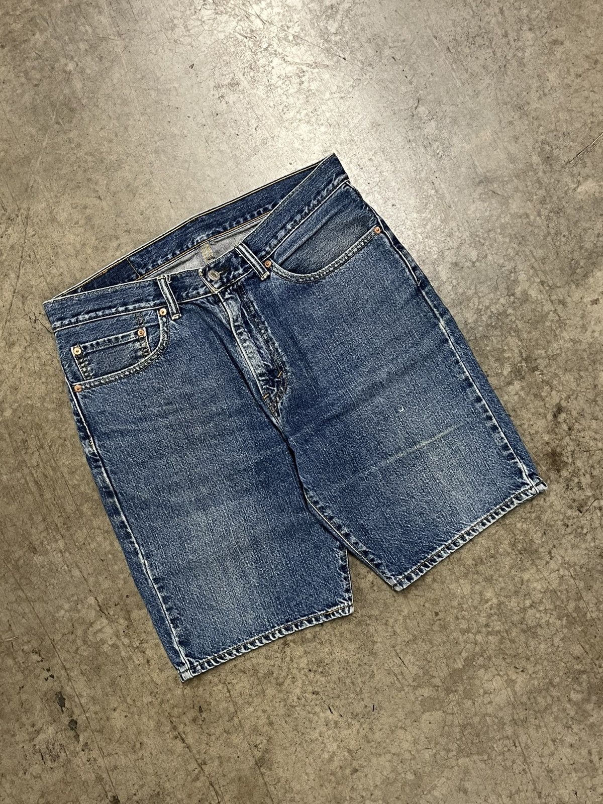 Levi's × Vintage Levi’s jorts baggy fit style 505s vintage streetwear h Size US 34 / EU 50 - 6 Thumbnail