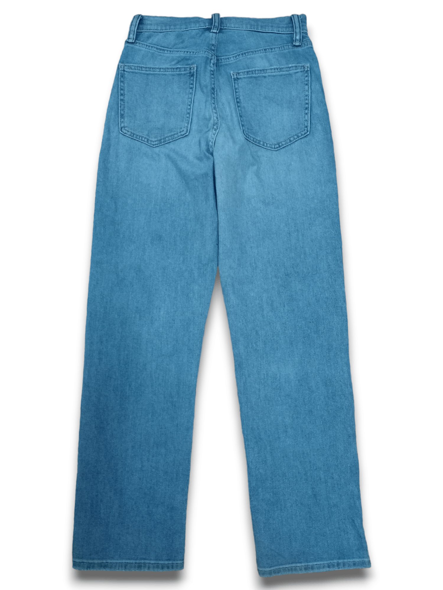 Japanese Brand × Uniqlo Vintage Japanese Uniqlo Blue Wash Distressed Jeans 24x27 Size 24" / US 00 / IT 34 - 2 Thumbnail