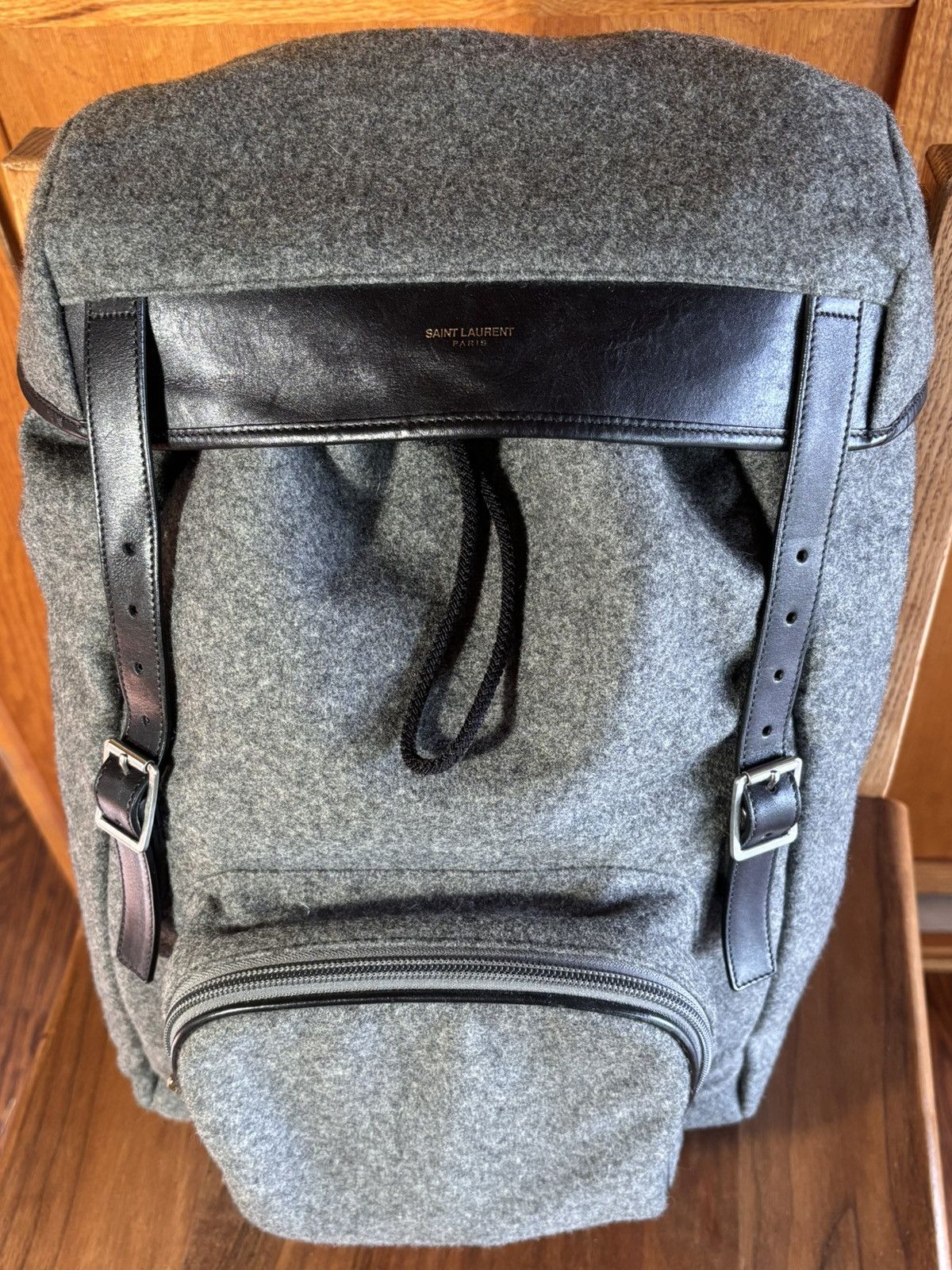 Saint Laurent Paris Large Backpack Size ONE SIZE - 1 Thumbnail