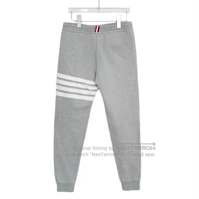 Thom Browne Thom Browne size 00 Cotton Casual Trousers Sweatpants Size US 30 / EU 46 - 2 Thumbnail