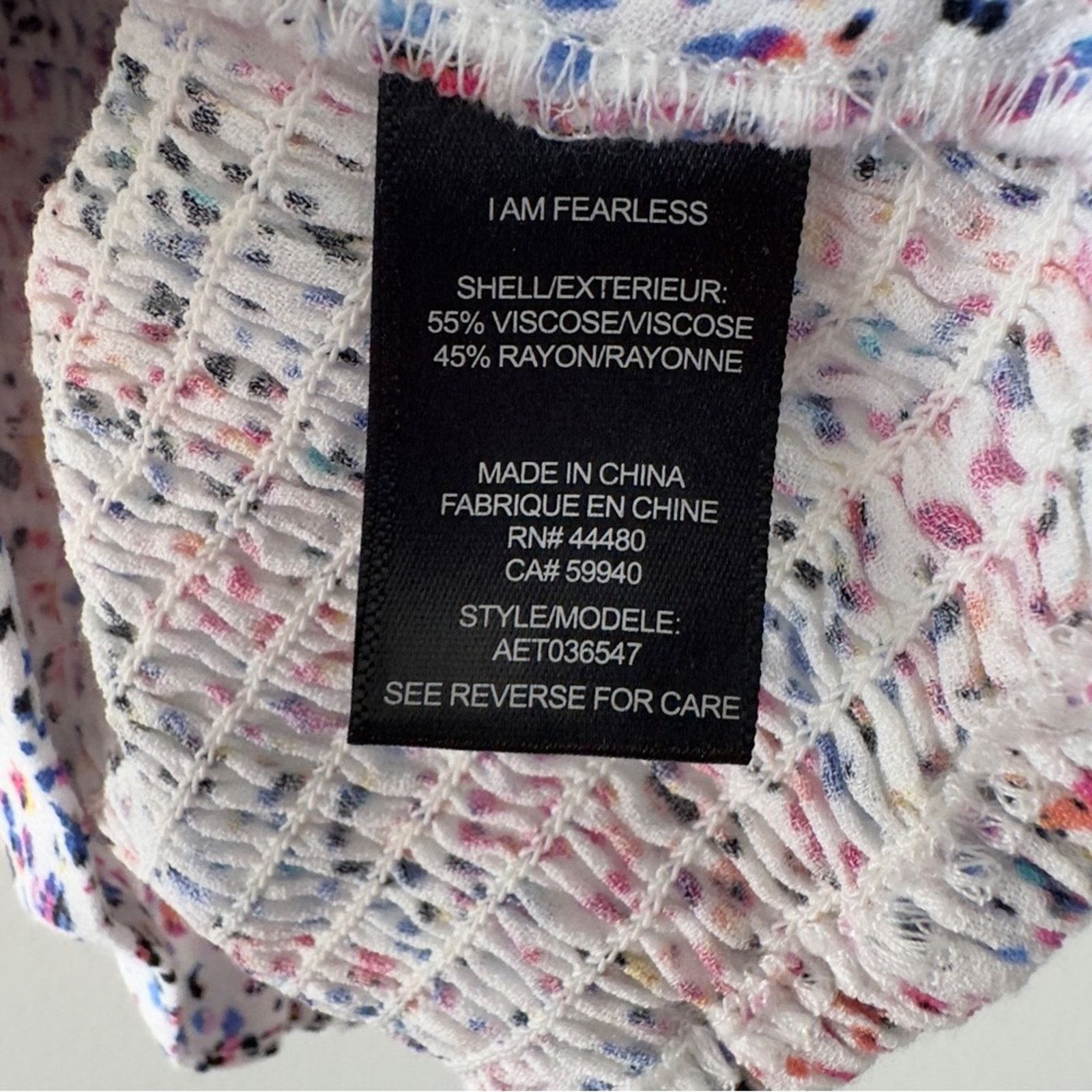 REVOLVE Revolve AFRM Multicolor Animal Print Crop Tie Front Camisole Size XL / US 12-14 / IT 48-50 - 9 Thumbnail