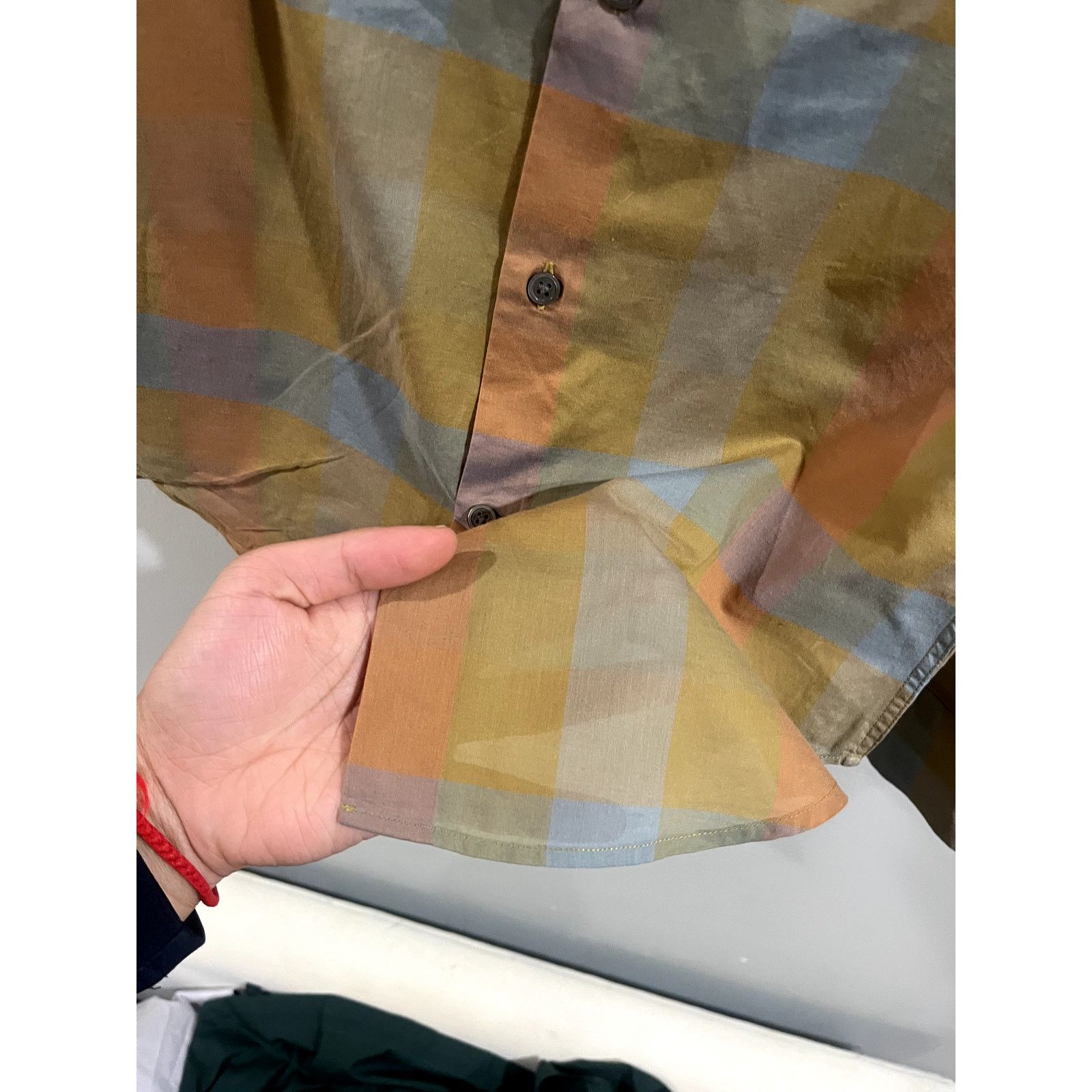 Acne Studios Acne Studios — Mario Check PSS14 — Size 44 Size US XS / EU 42 / 0 - 6 Thumbnail