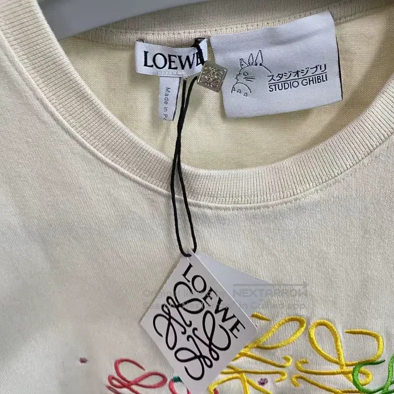 Loewe Loewe Logo Coal Ball Print Embroidered Short Sleeve Drop S Size XS / US 0-2 / IT 36-38 - 2 Thumbnail