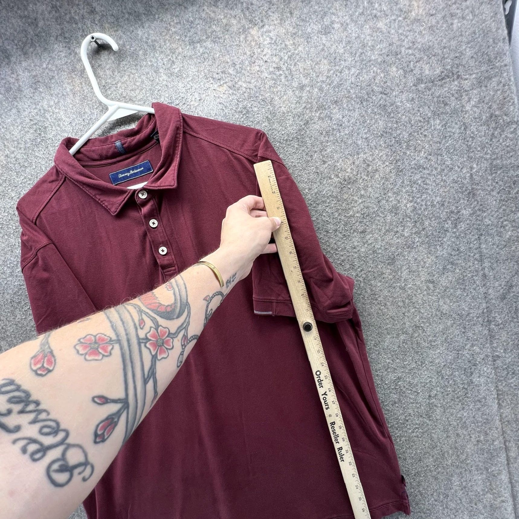 Tommy Bahama VINTAGE Tommy Bahama Polo Shirt Mens XL Red Solid Marlin Logo Stretch Relaxed Casual Size US XL / EU 56 / 4 - 7 Thumbnail
