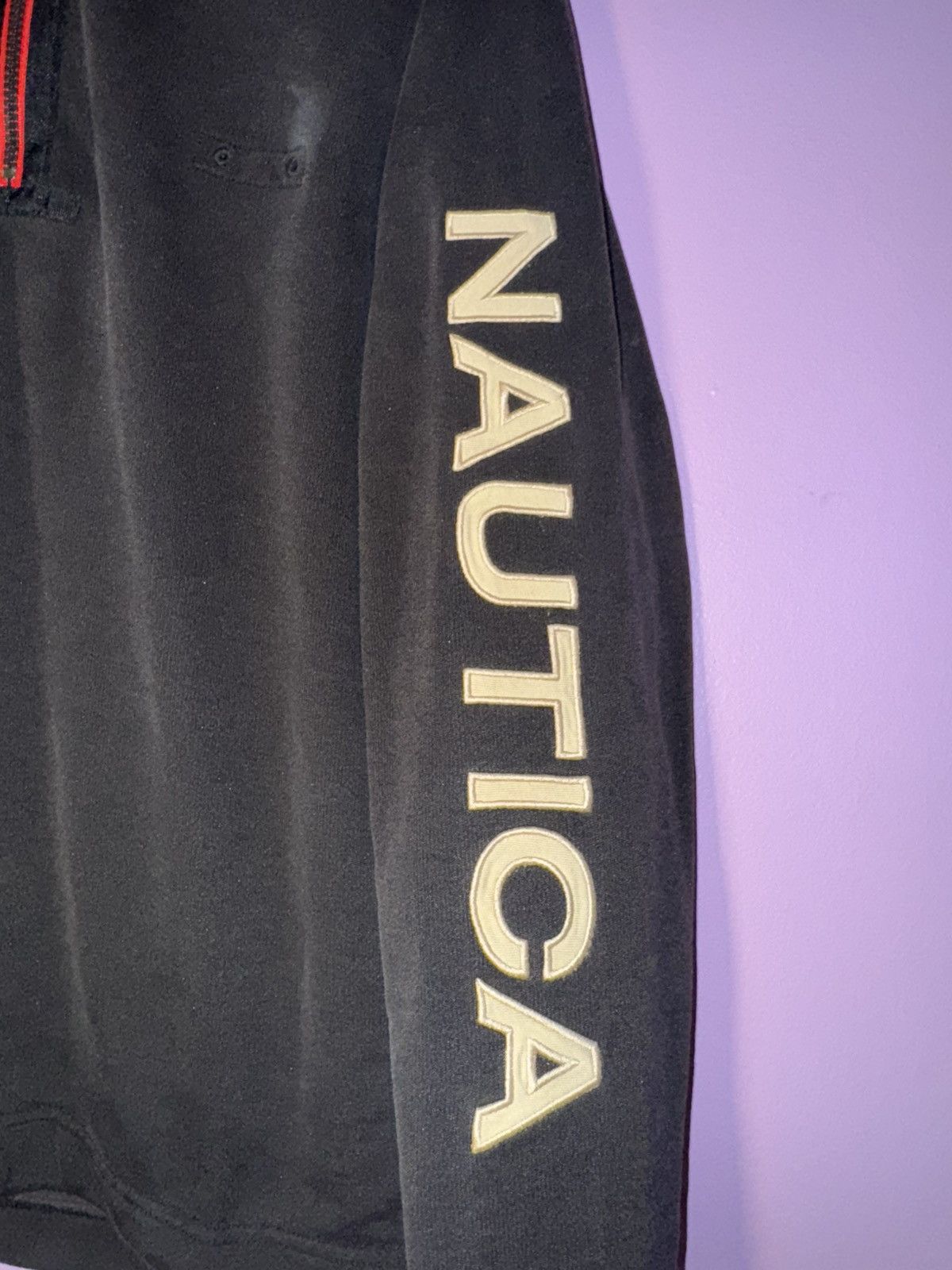 Nautica × Vintage Vintage Nautica quarter zip pull over Size US M / EU 48-50 / 2 - 2 Thumbnail
