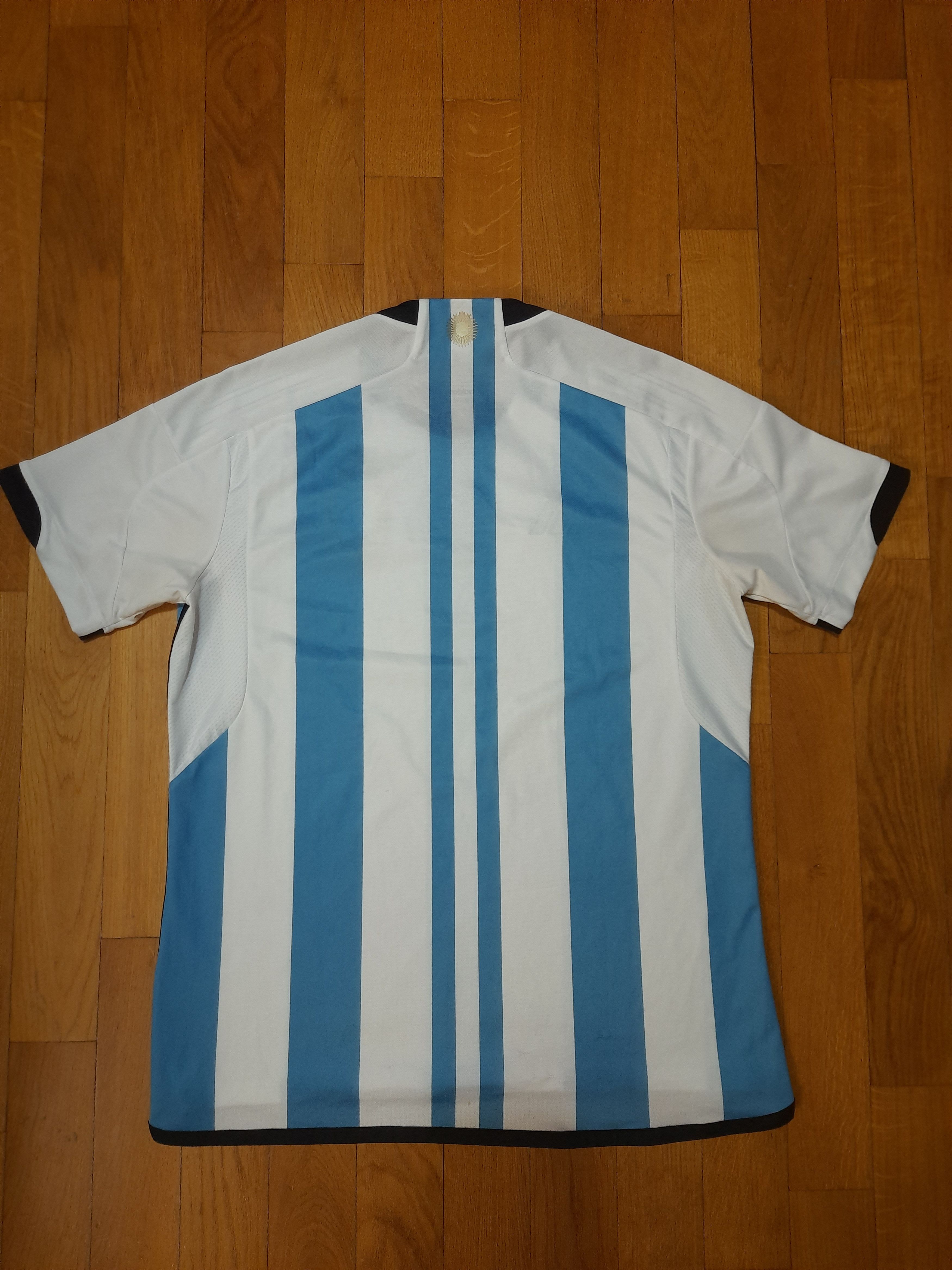 Other Argentina Fifa World Cup Final 2022 Y2k Football Soccer Size US S / EU 44-46 / 1 - 2 Thumbnail