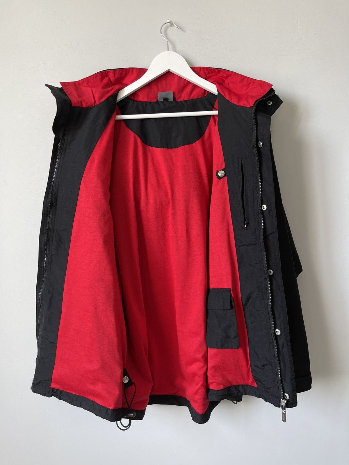 Audi AUDI S-Line Hooded Nylon Transformer Jacket Windbreaker Size US XL / EU 56 / 4 - 7 Thumbnail