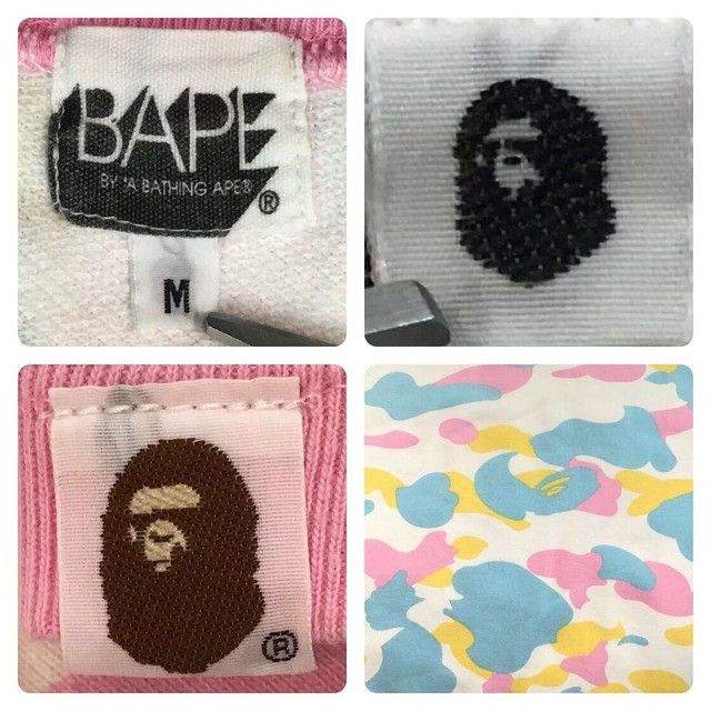 Bape × Nigo BAPE Multi camo sweat shirt cotton candy camo NIGO APE Size US M / EU 48-50 / 2 - 5 Thumbnail