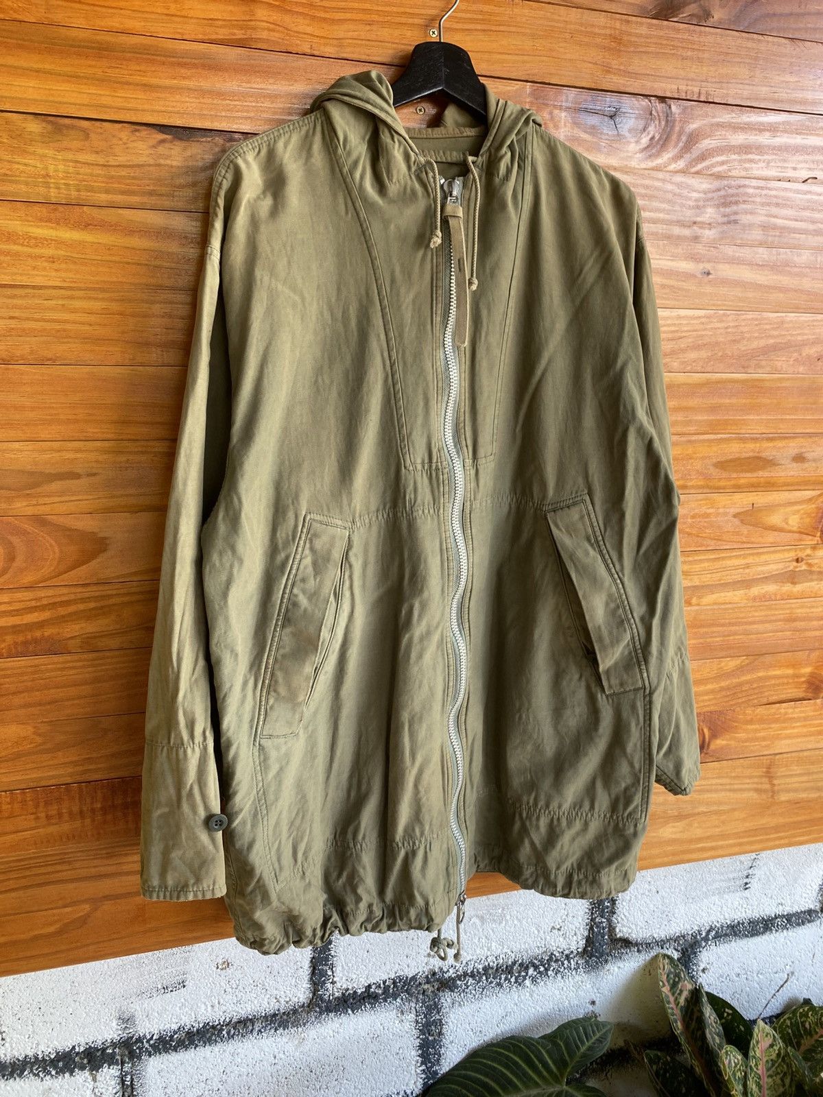 CABANE de ZUCCa Cabane de Zucca CZ-82 Olive Military Parka Jacket – 2008 S/S Size US S / EU 44-46 / 1 - 5 Thumbnail
