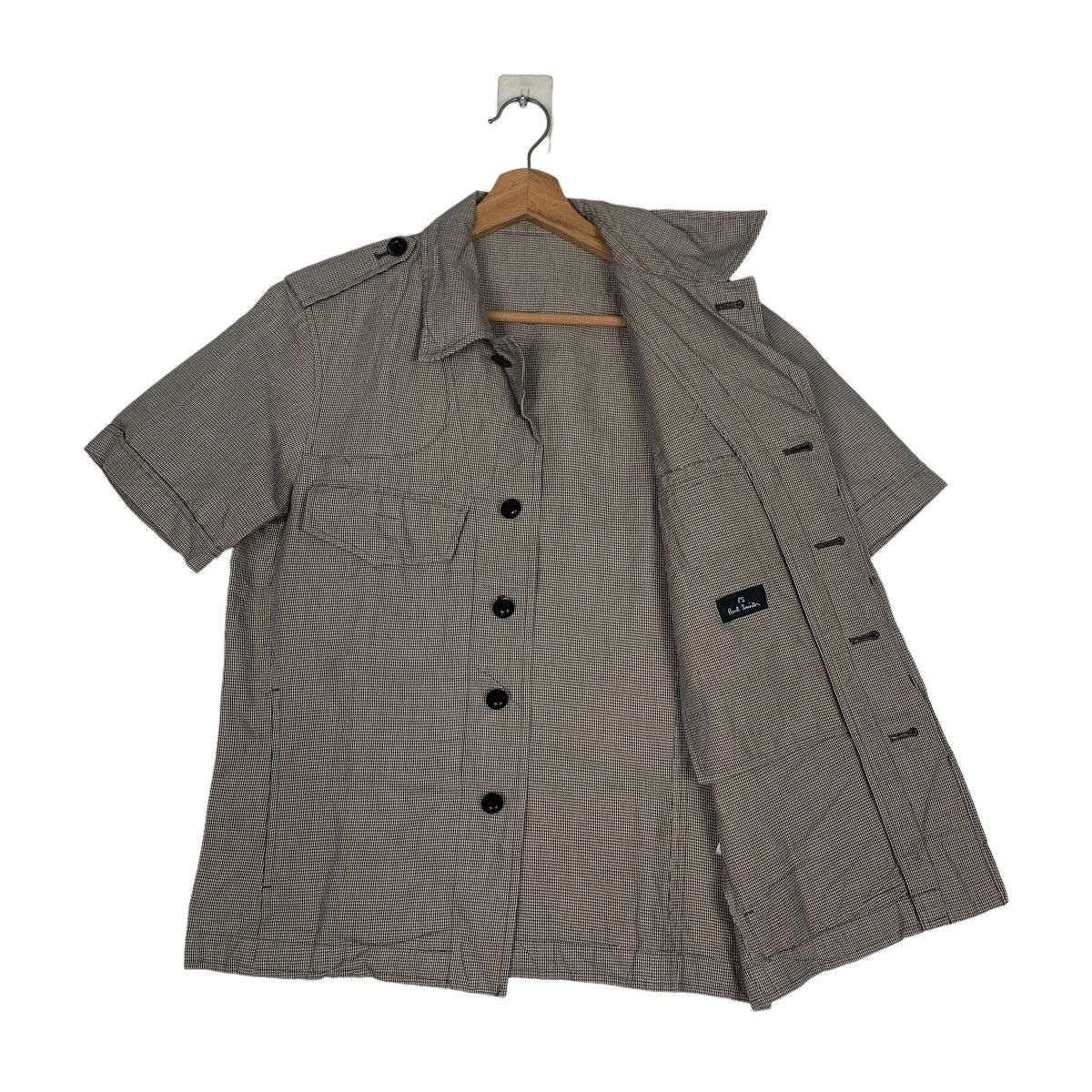 Paul Smith PAUL SMITH Mini Checked Button Shirt #0500-C23 Size US M / EU 48-50 / 2 - 9 Thumbnail