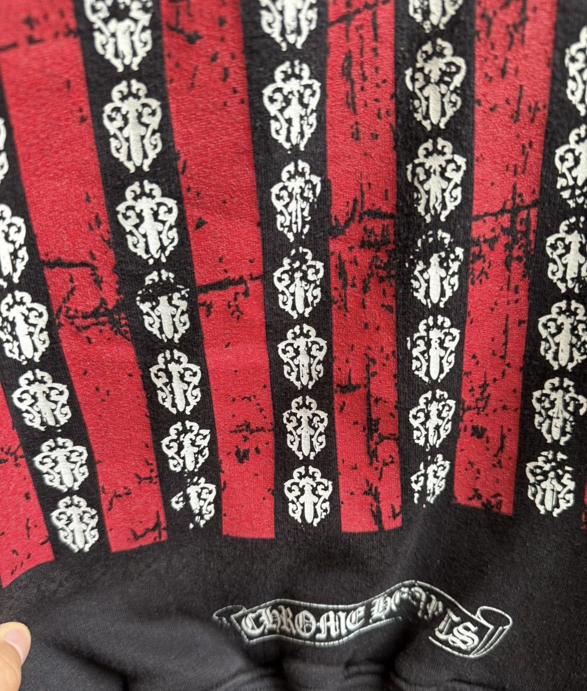 Chrome Hearts Chrome hearts flag hoodie Size US L / EU 52-54 / 3 - 6 Thumbnail