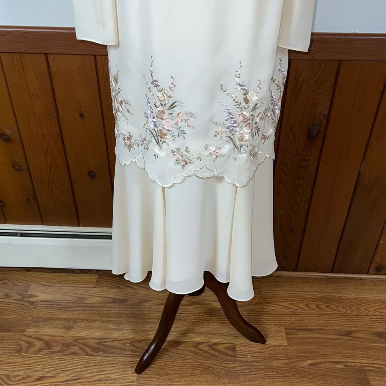 Vintage Vintage 1980s Nightworks Mother of the Bride Dress! Size M / US 6-8 / IT 42-44 - 3 Thumbnail