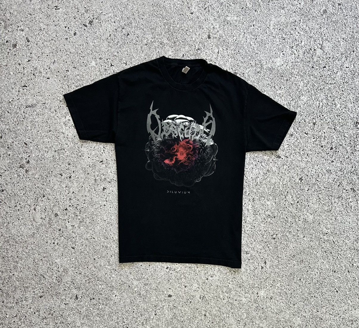 Band Tees × Vintage Rare Vintage Obscura Diluvium Rock Band Promo T-Shirt 2018 Size US L / EU 52-54 / 3 - 2 Thumbnail