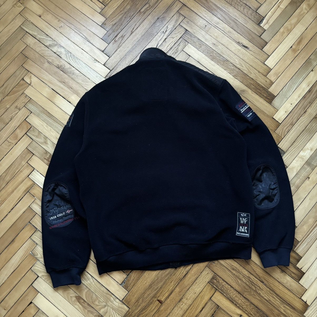 Le Grande Bleu (L.G.B.) × Paul & Shark Rare Vintage Paul & Shark Kipawa Fleece Jacket RiRi Size US L / EU 52-54 / 3 - 2 Thumbnail