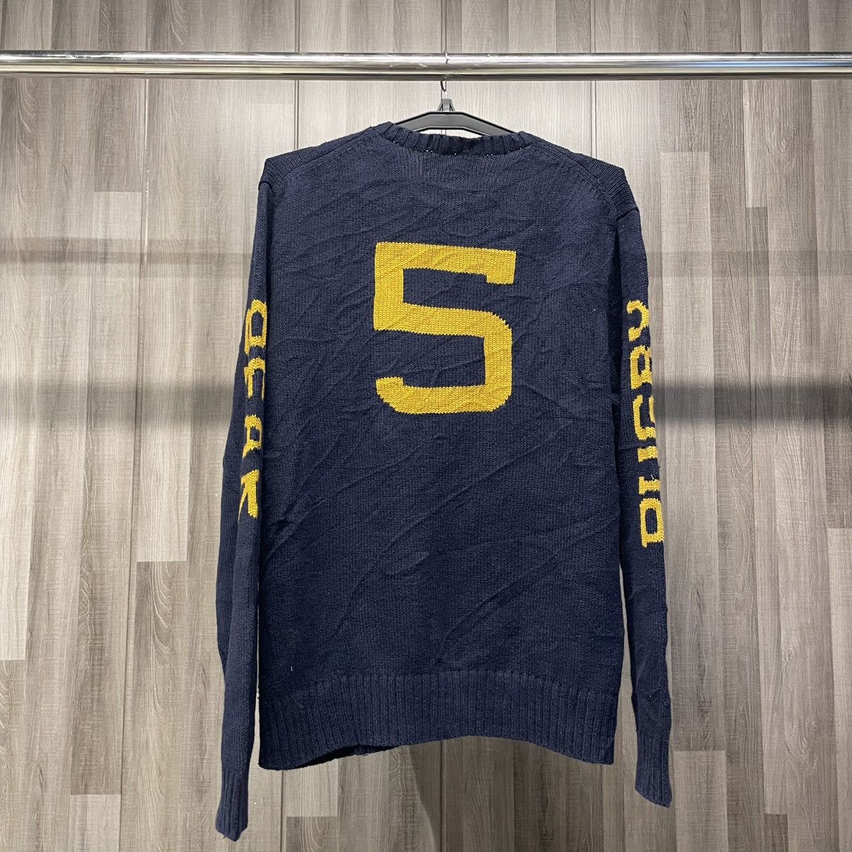 Polo Ralph Lauren × Vintage Polo Ralph Lauren Polo Bear Sweater Rugby bear Size US L / EU 52-54 / 3 - 11 Thumbnail