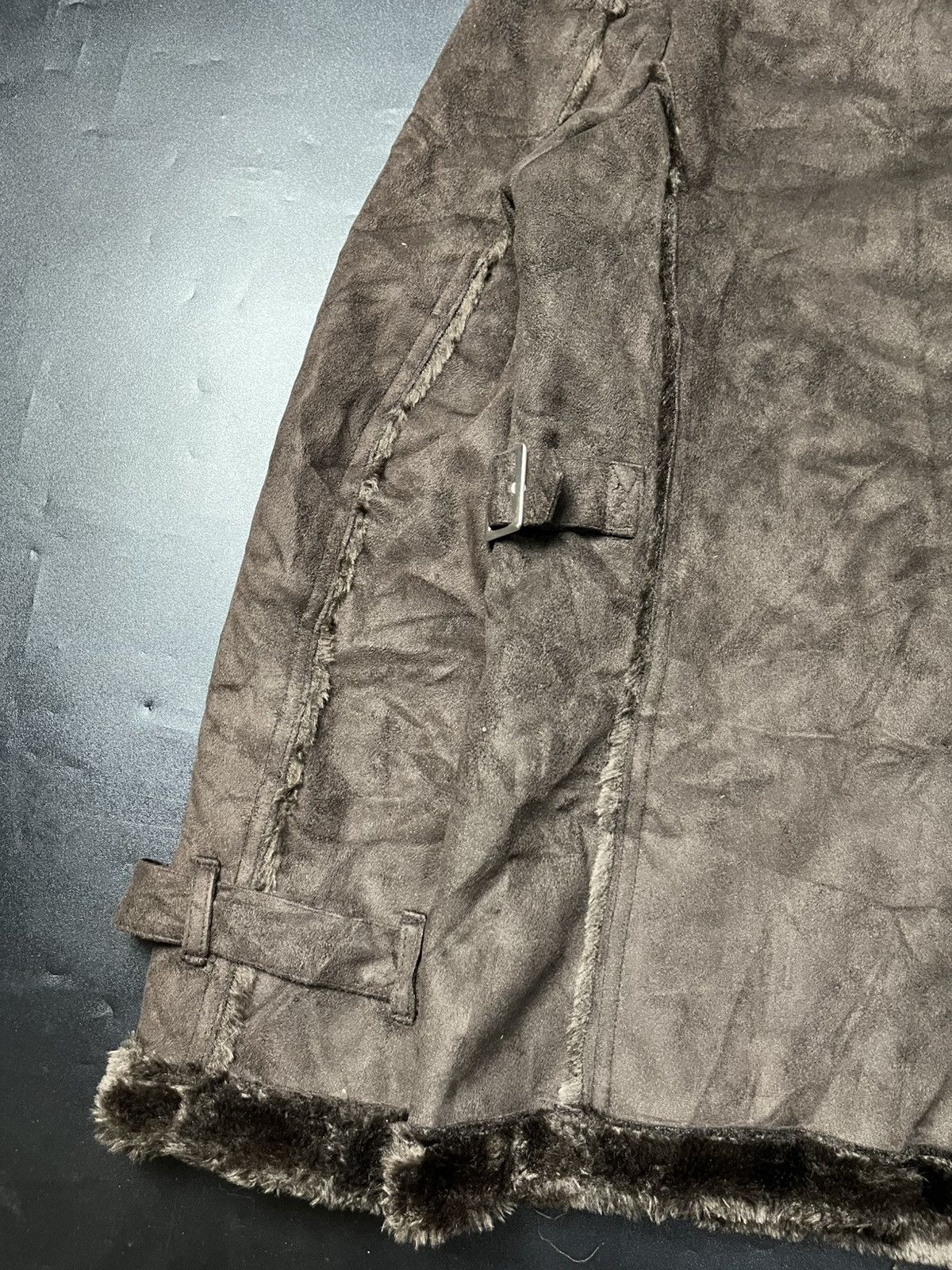 If Six Was Nine × Japanese Brand Japanese Louis Chavlon Crazy Suede Fur jacket Size US M / EU 48-50 / 2 - 5 Thumbnail