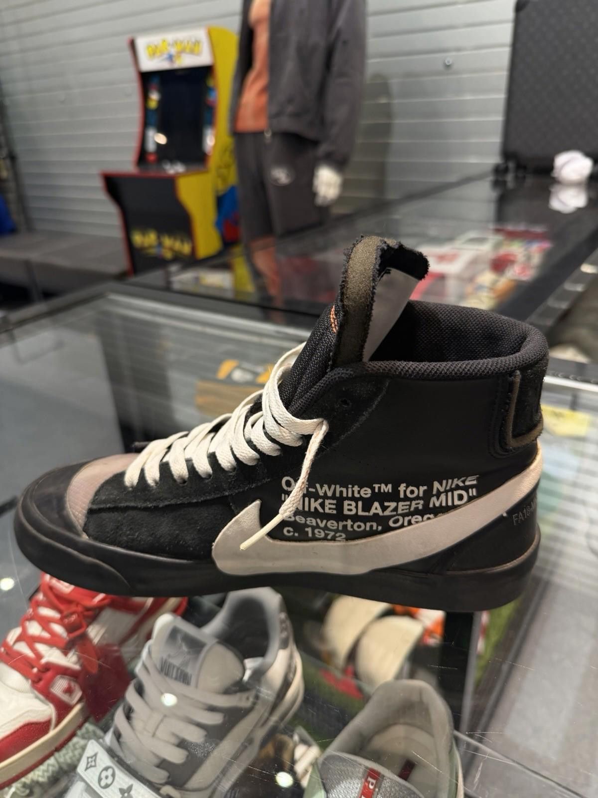 Nike Nike Blazer Mid Off-White Black Grim Reaper 2018 - 10.5 Size US 10.5 / EU 43-44 - 10 Thumbnail