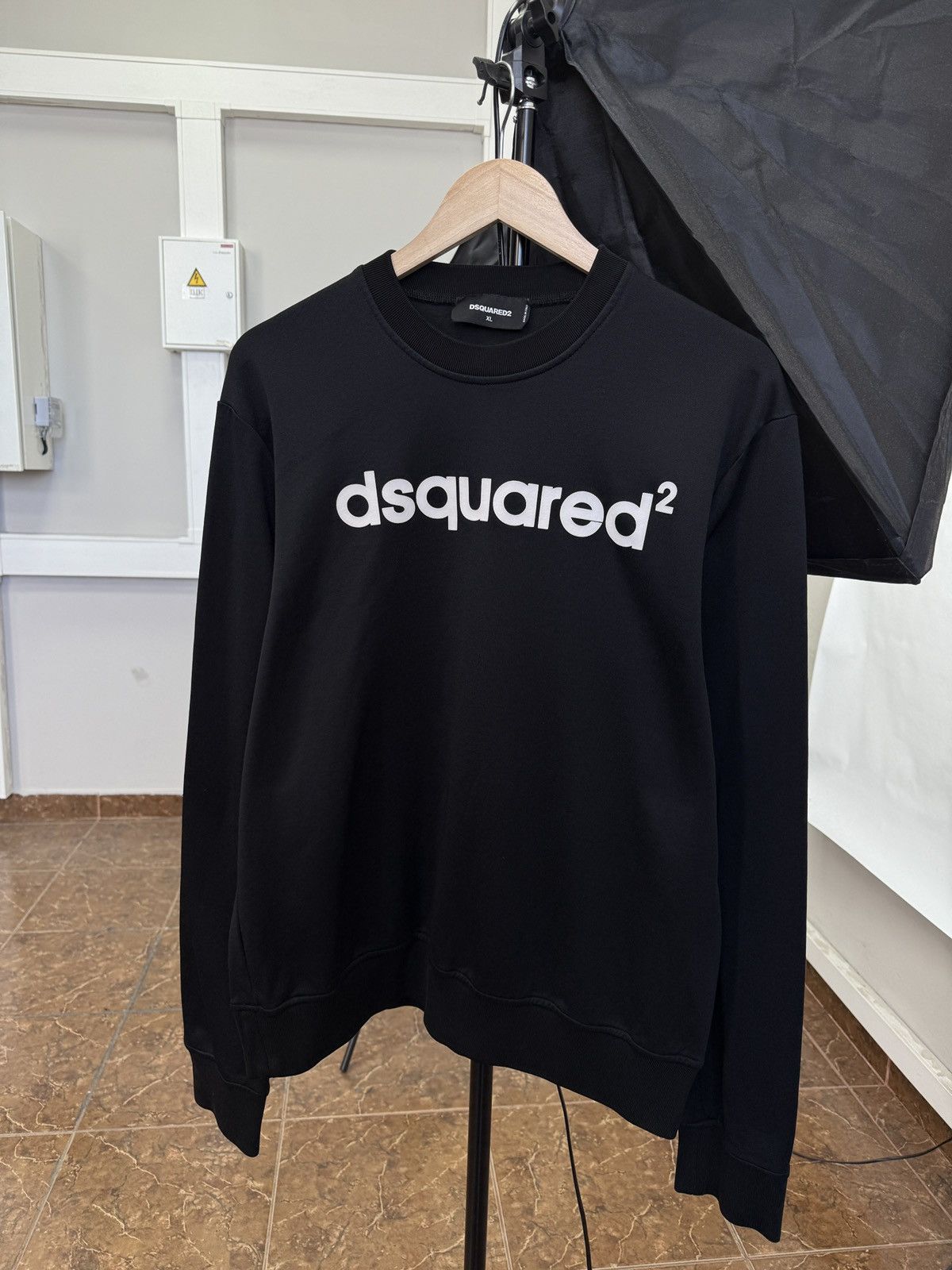 Dsquared2 🇮🇹 Y2K Dsquared2 Classic Sweatshirt Made in Italy Rare Retro Size US XL / EU 56 / 4 - 1 Thumbnail