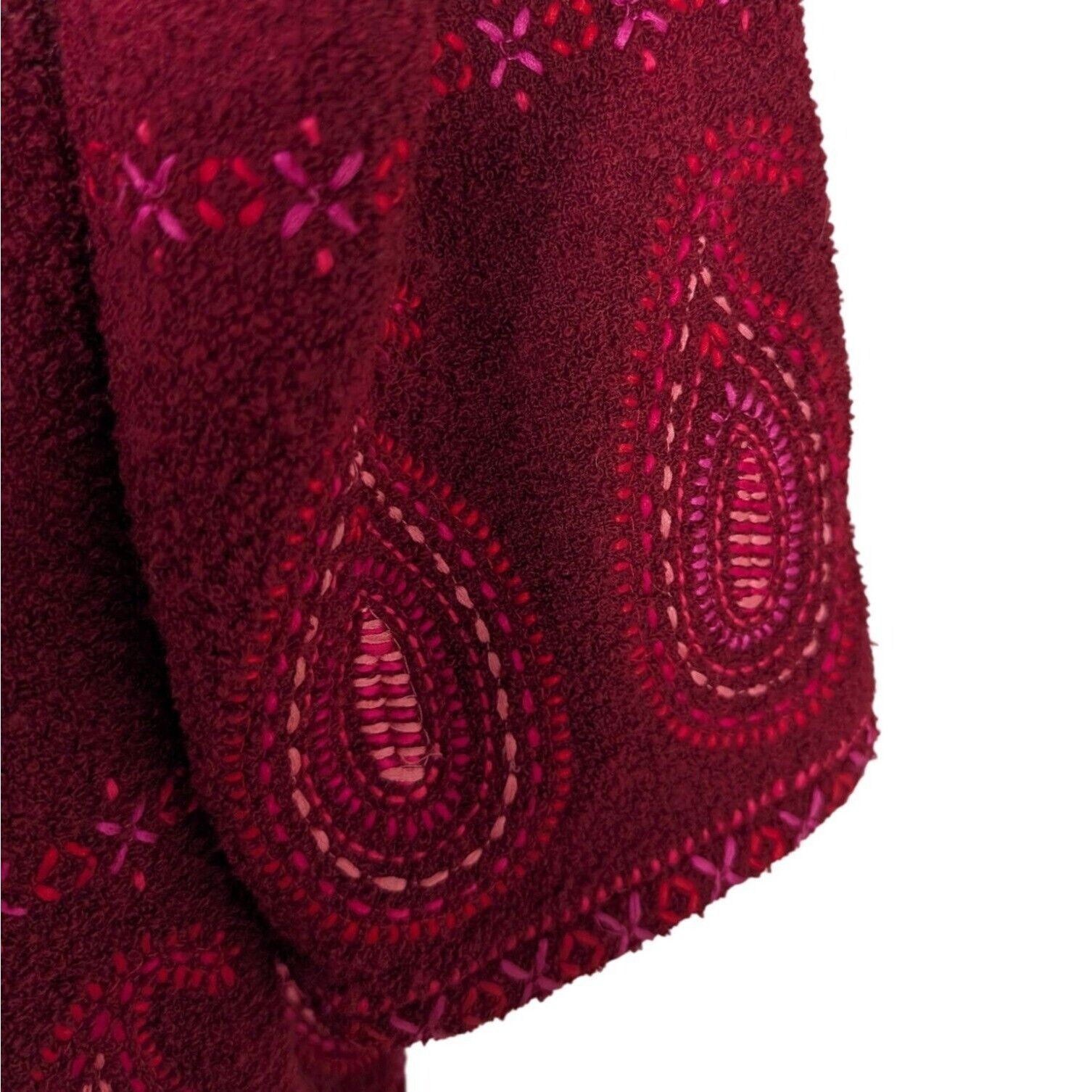 Vintage Linea By Louis Dell’Olio Wool Blend Embroidered Jacket Sz L Size L / US 10 / IT 46 - 5 Thumbnail