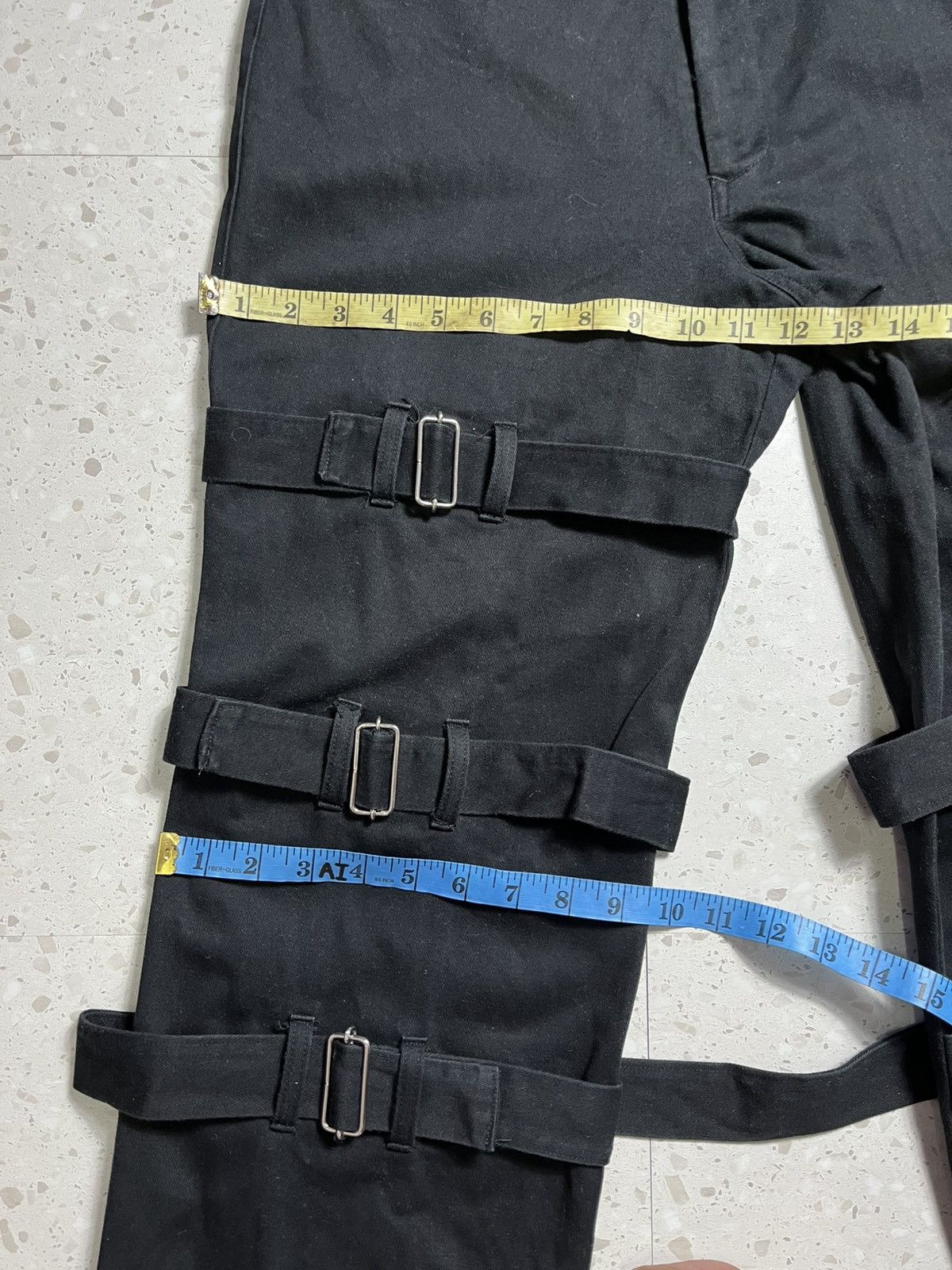 Le Grande Bleu (L.G.B.) Vintage Japanese brand bondage pants if six was nine Size US 30 / EU 46 - 16 Thumbnail