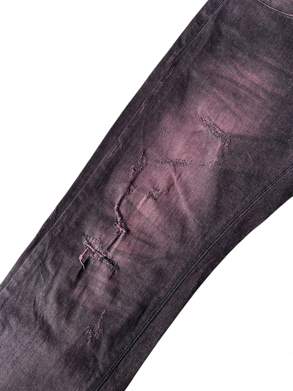 If Six Was Nine × Le Grande Bleu (L.G.B.) × semanticdesign Semantic Design Distressed Japanese Punk Style ☠️☠️ Size US 32 / EU 48 - 3 Thumbnail