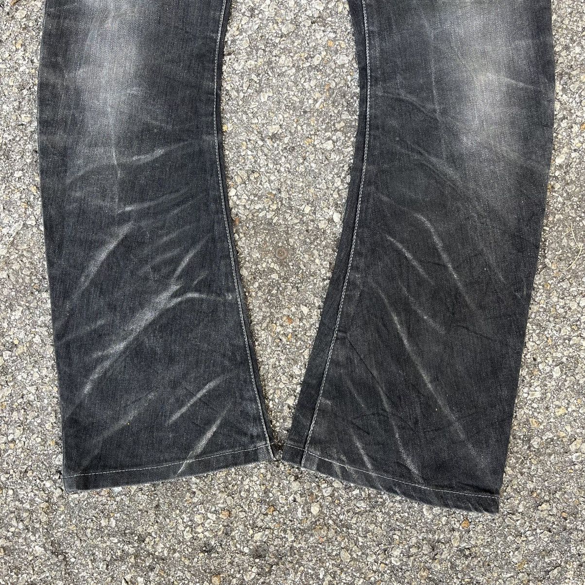 Tornado Mart Tornado Mart Clawmark Denim Curve Leg Bootcut Flare Jeans Size US 29 - 2 Thumbnail