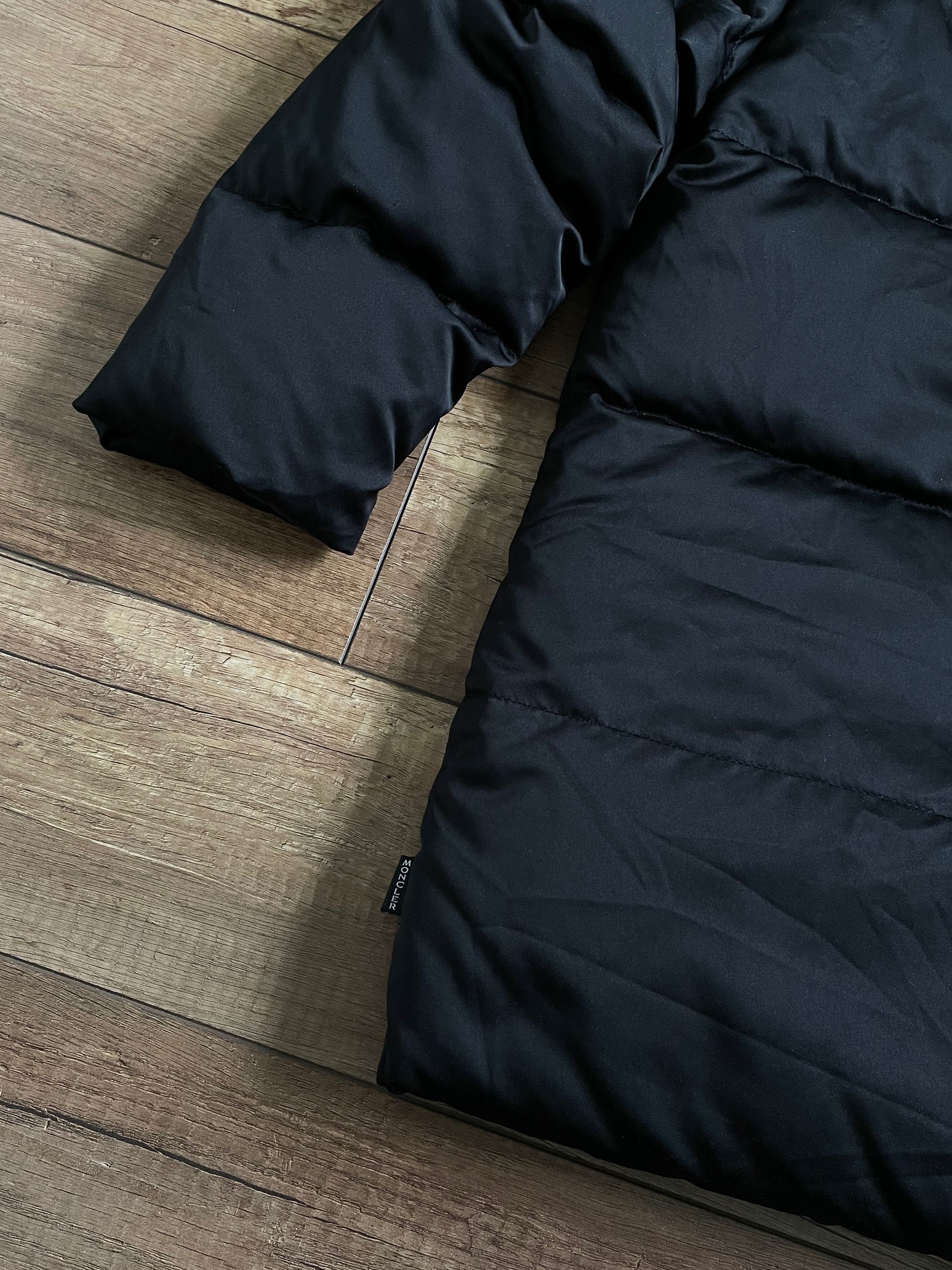Moncler Vintage Moncler Grenoble Oversized Black Satin Down Jacket Size M / US 6-8 / IT 42-44 - 8 Thumbnail